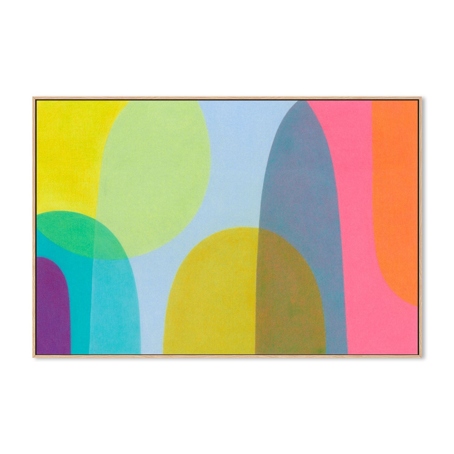 wall-art-print-canvas-poster-framed-Happy Days , By Charlotte De Pace-4