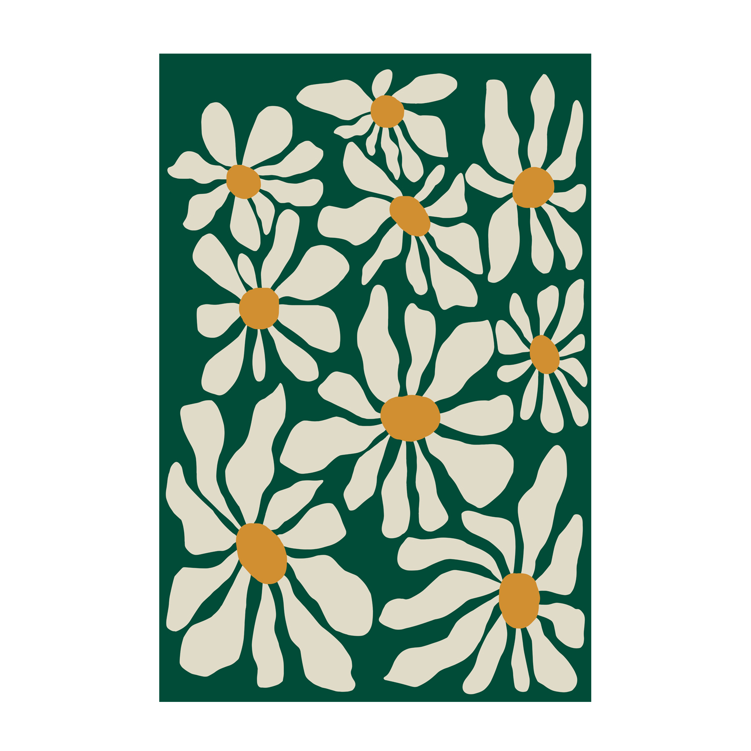 wall-art-print-canvas-poster-framed-Happy Flora , By Miho Art Studio , By Miho Art Studio-1