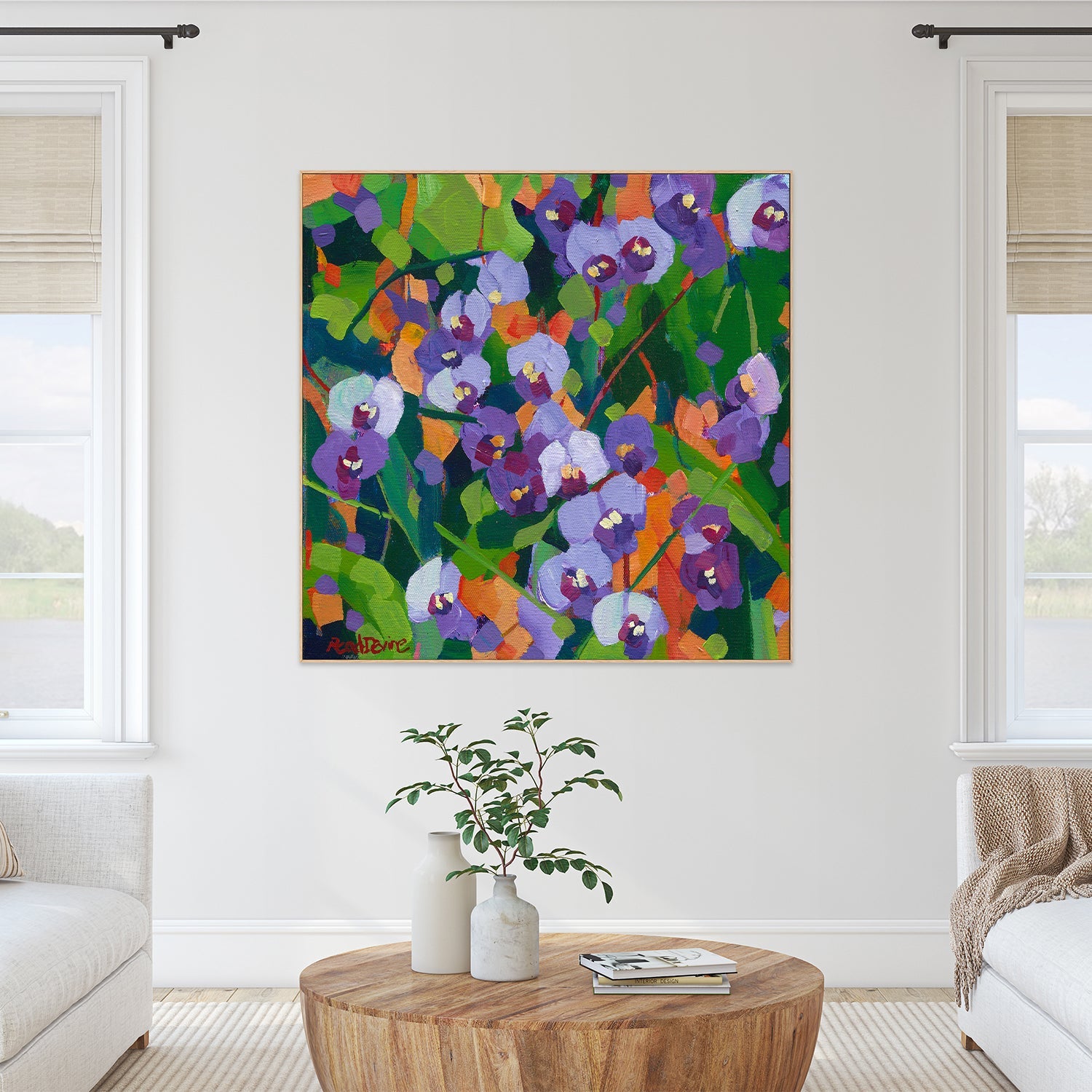 wall-art-print-canvas-poster-framed-Hardenbergia-7