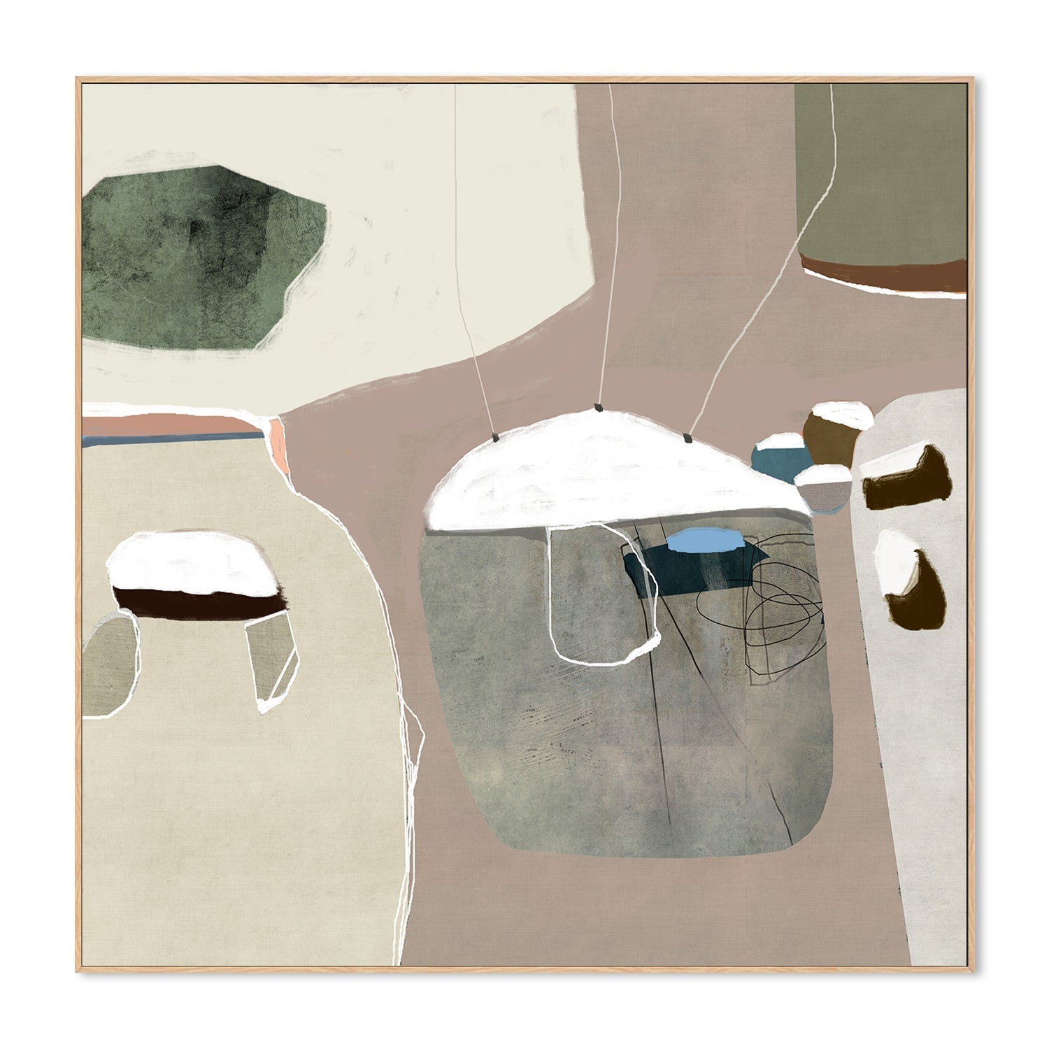 wall-art-print-canvas-poster-framed-Harmonious Blend , By Roberto Moro Art-4