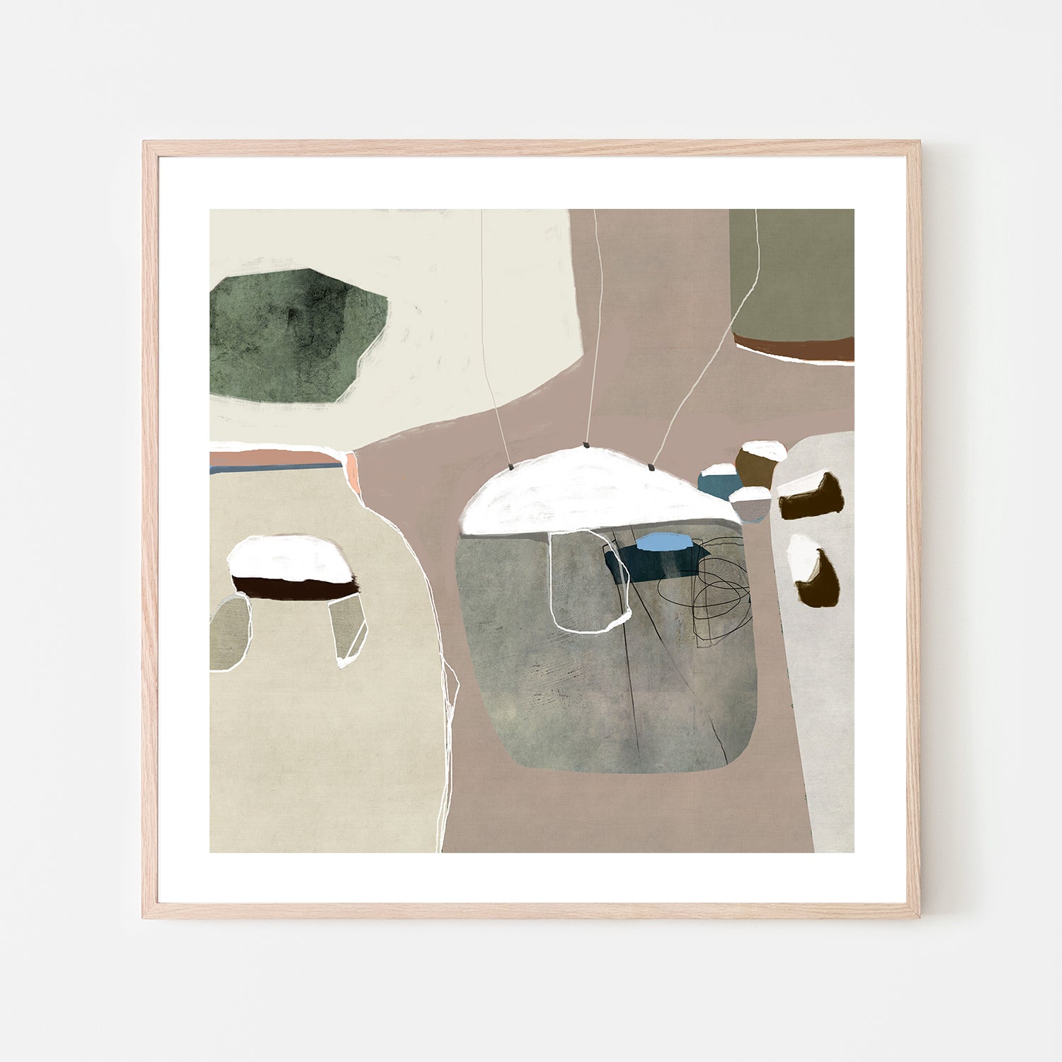 wall-art-print-canvas-poster-framed-Harmonious Blend , By Roberto Moro Art-6