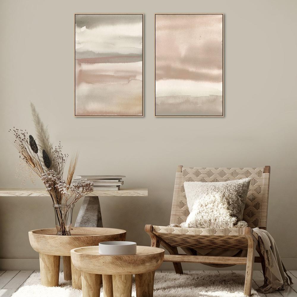 wall-art-print-canvas-poster-framed-Harmonious Explorations, Set Of 2-by-Emily Wood-Gioia Wall Art