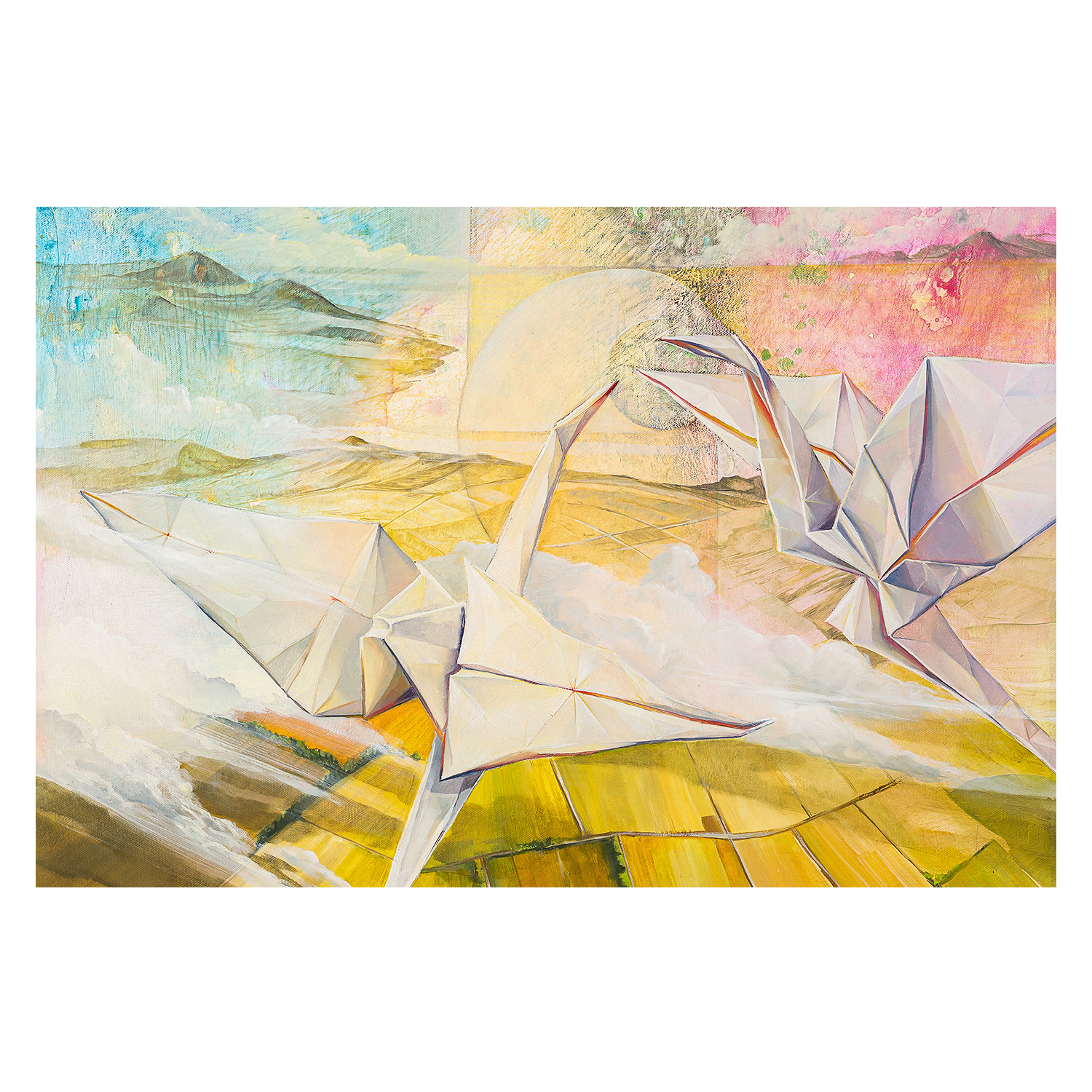 wall-art-print-canvas-poster-framed-Harmony, Essence of Freedom , By Olena Kosenko-1
