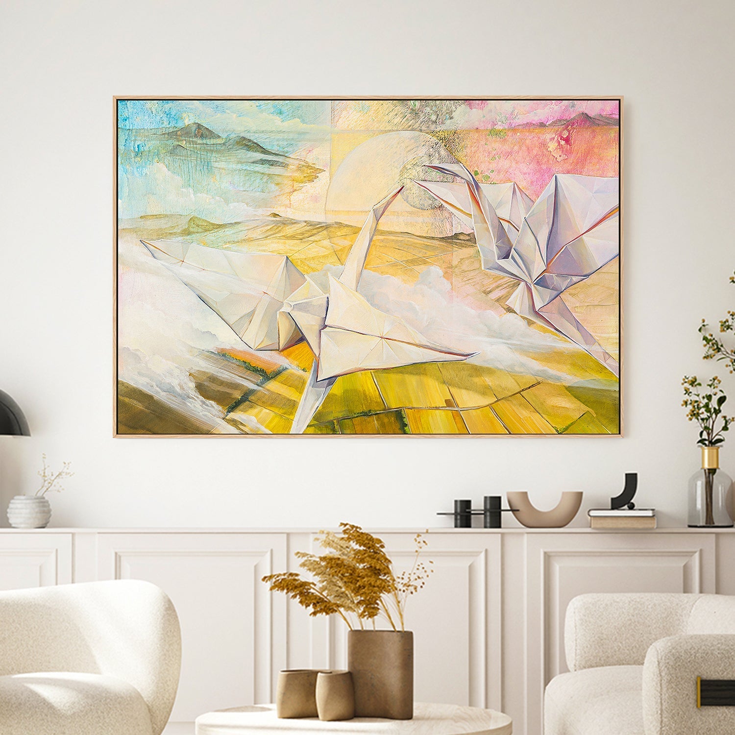wall-art-print-canvas-poster-framed-Harmony, Essence of Freedom , By Olena Kosenko-2