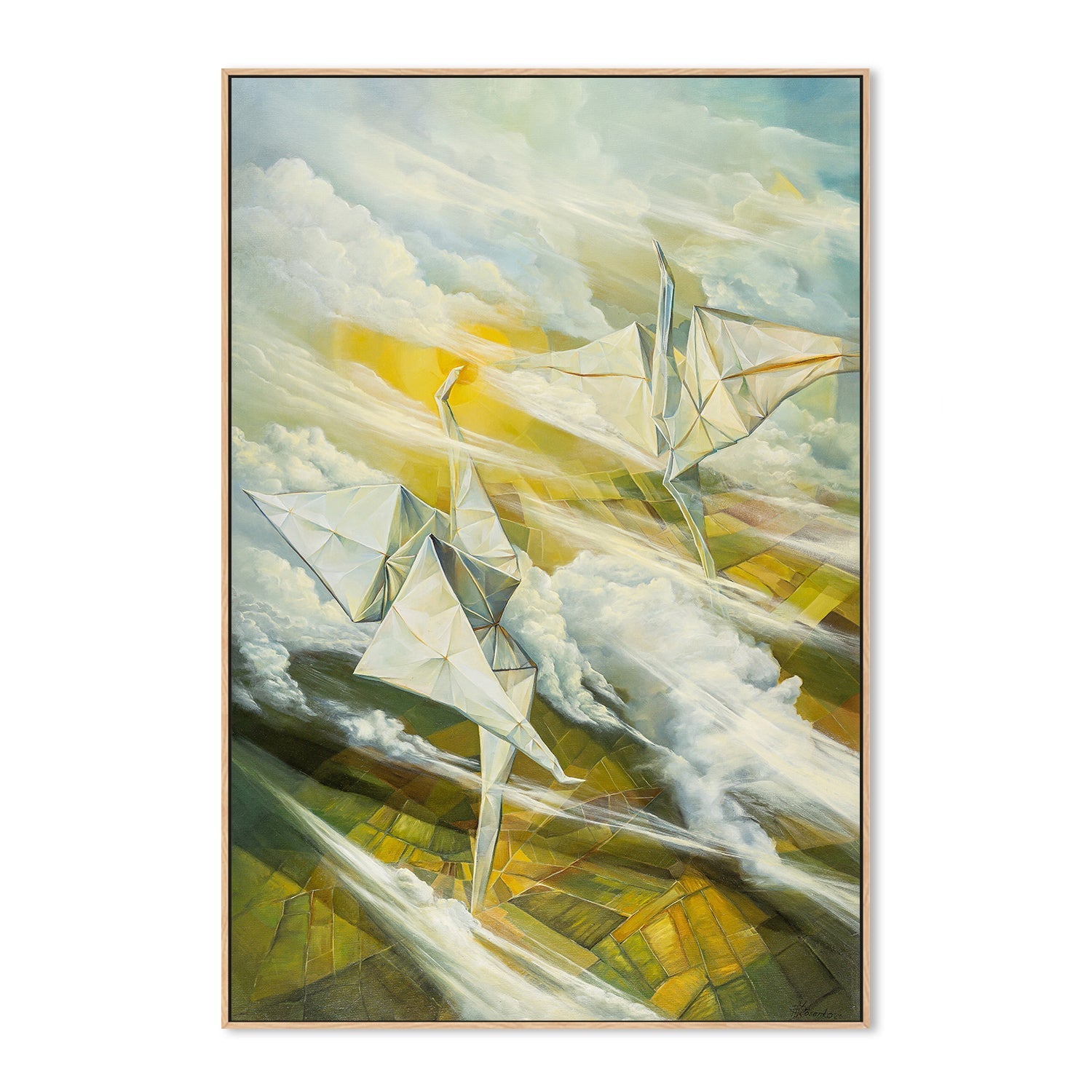 wall-art-print-canvas-poster-framed-Harmony, Essence of Freedom , By Olena Kosenko-4