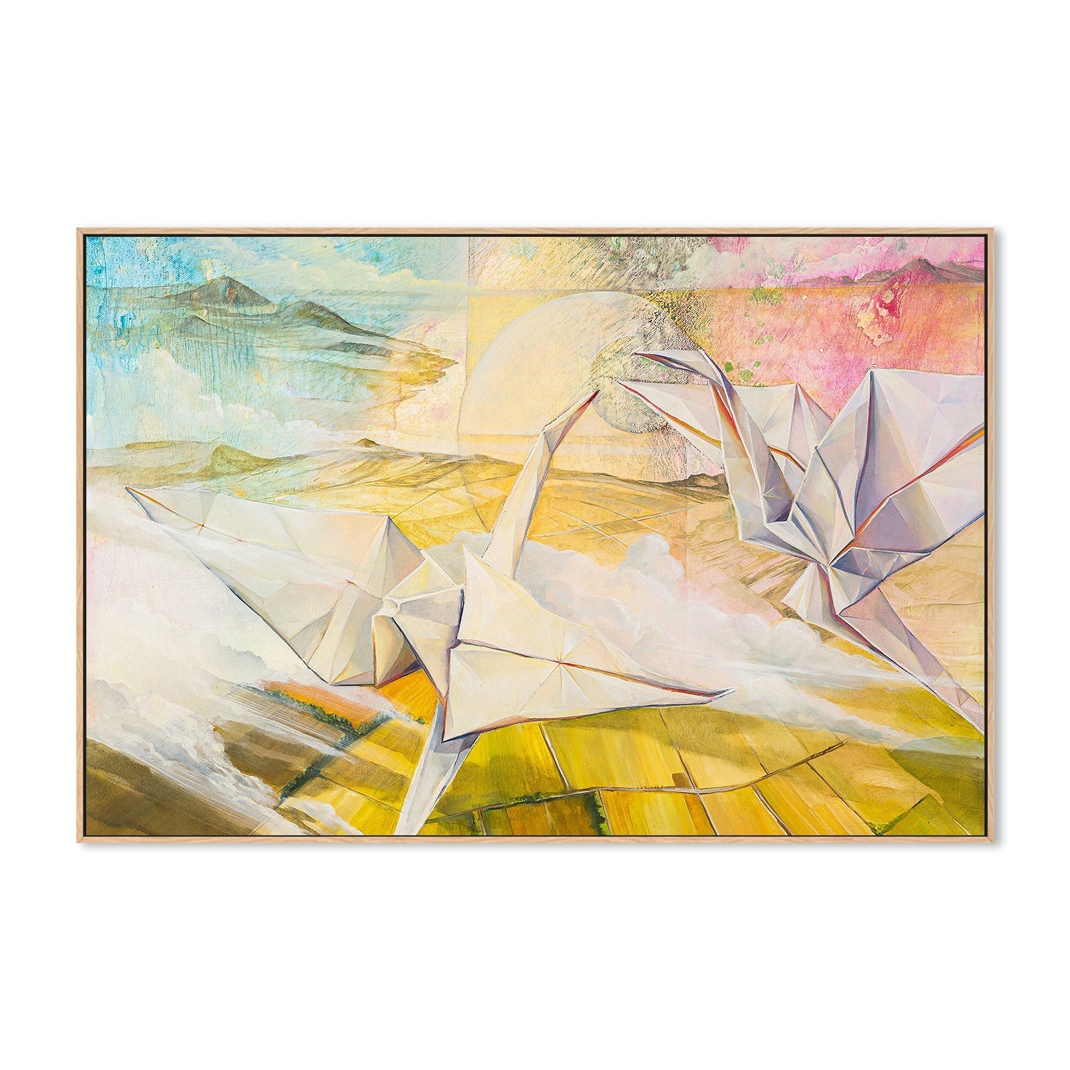 wall-art-print-canvas-poster-framed-Harmony, Essence of Freedom , By Olena Kosenko-4