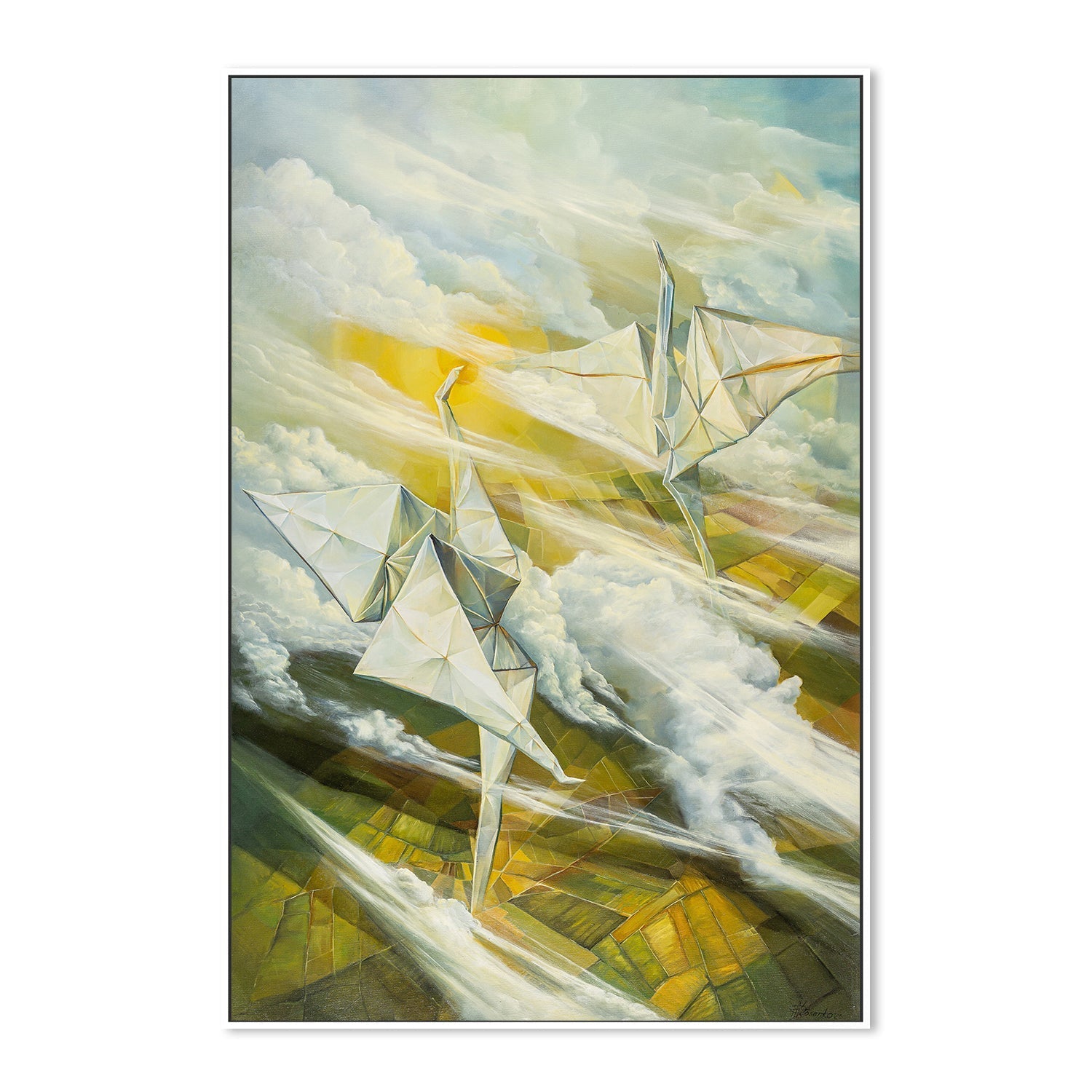 wall-art-print-canvas-poster-framed-Harmony, Essence of Freedom , By Olena Kosenko-5