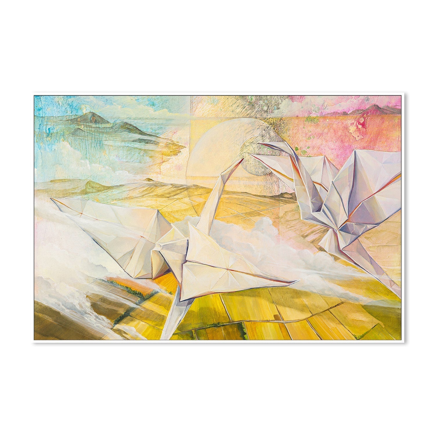 wall-art-print-canvas-poster-framed-Harmony, Essence of Freedom , By Olena Kosenko-5