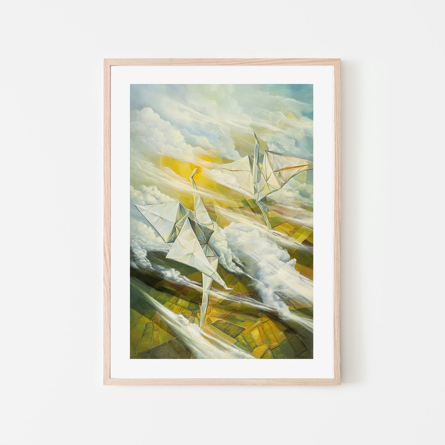 wall-art-print-canvas-poster-framed-Harmony, Essence of Freedom , By Olena Kosenko-6