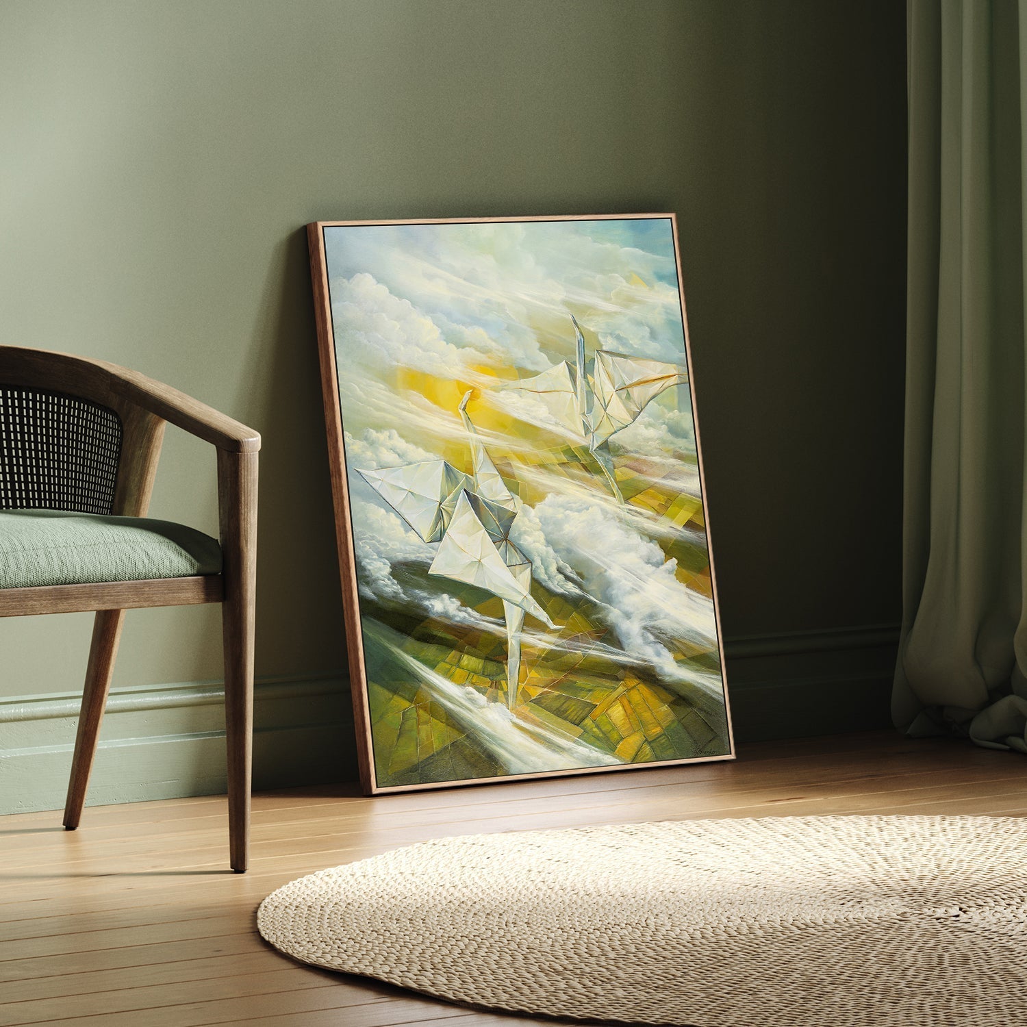 wall-art-print-canvas-poster-framed-Harmony, Essence of Freedom , By Olena Kosenko-7