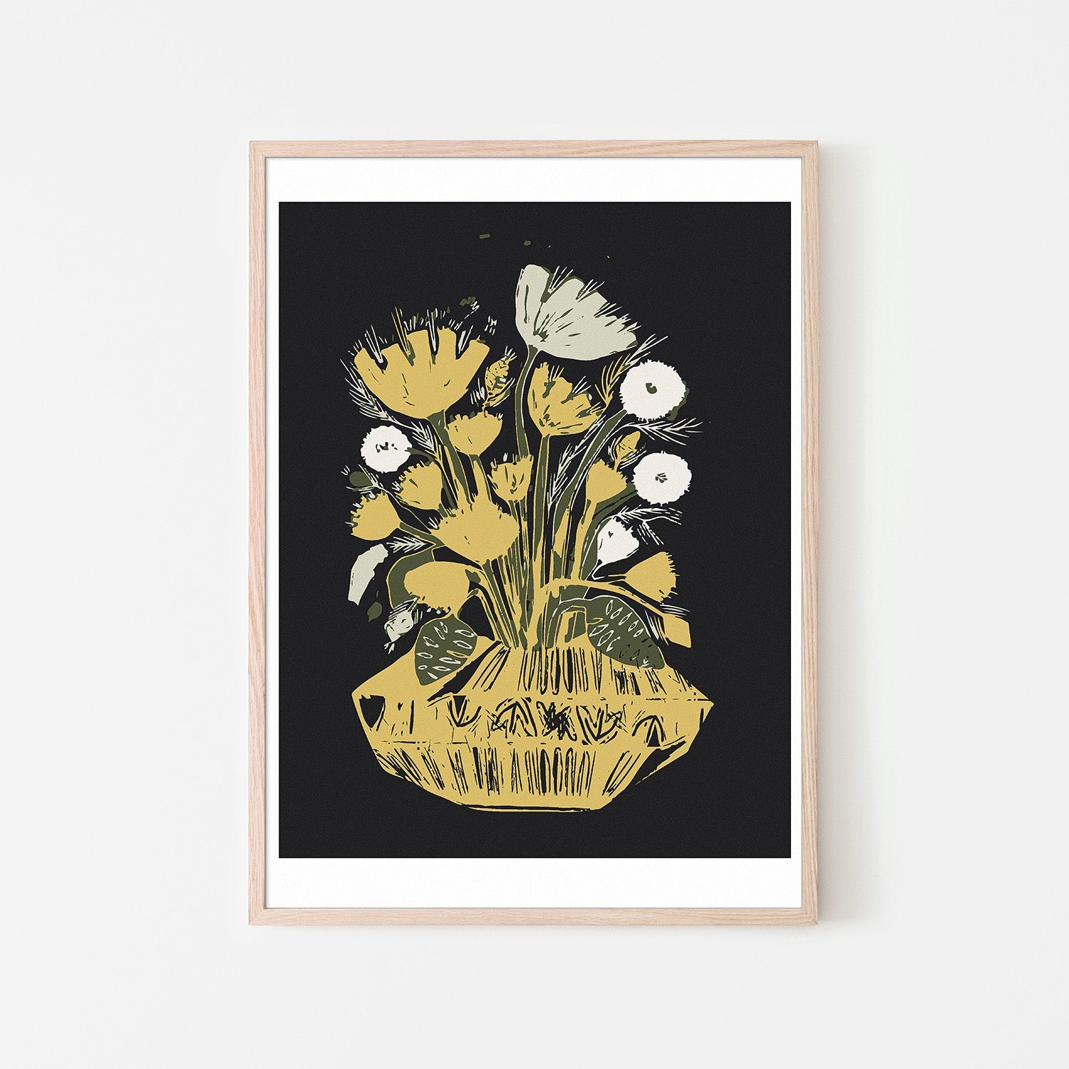 wall-art-print-canvas-poster-framed-Harvest Bouquet-6