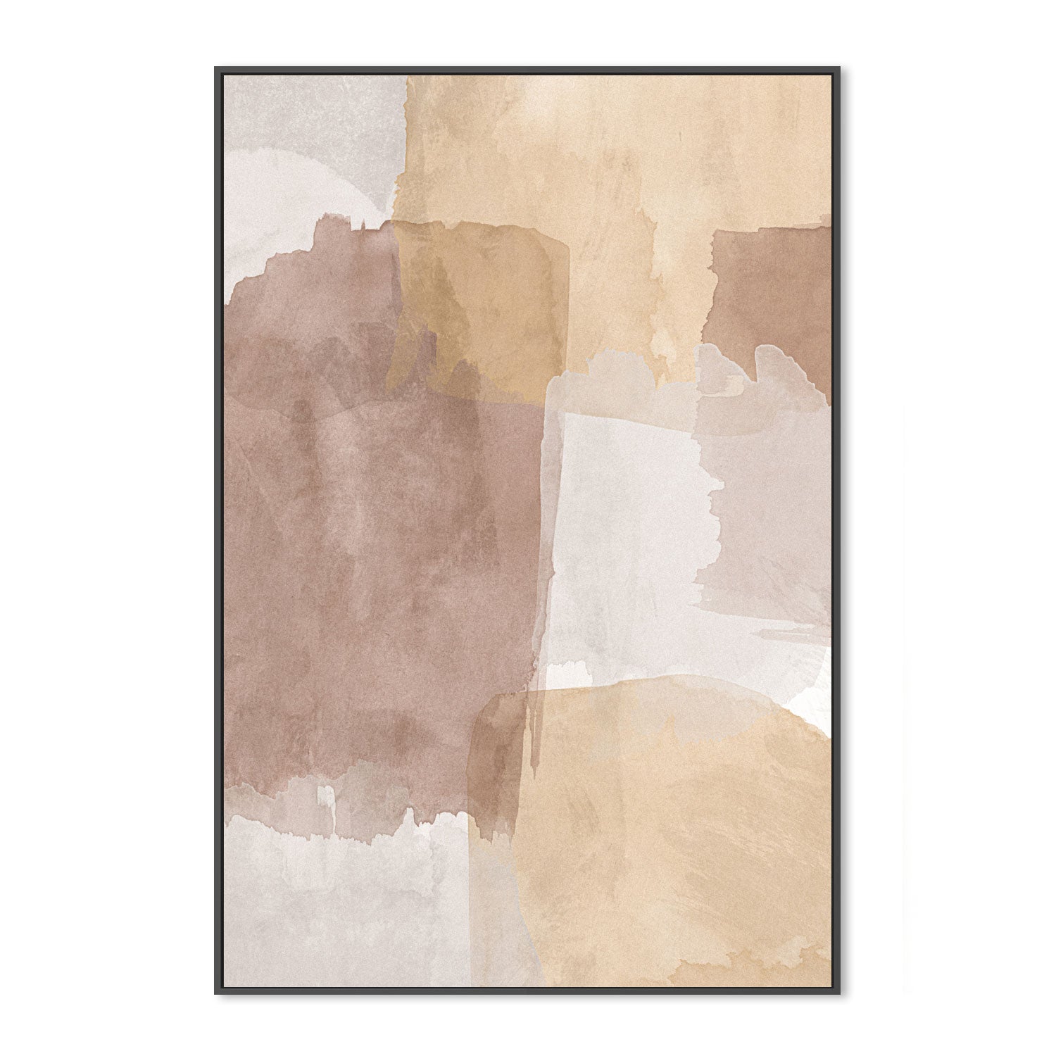 wall-art-print-canvas-poster-framed-Hazelnut Hues, Style A , By Caroline Cerrato-3