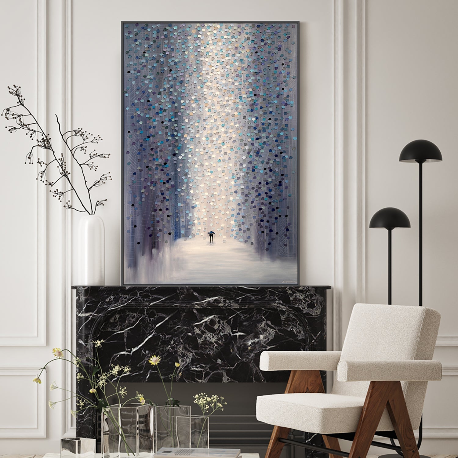 wall-art-print-canvas-poster-framed-Hazy Rain-7