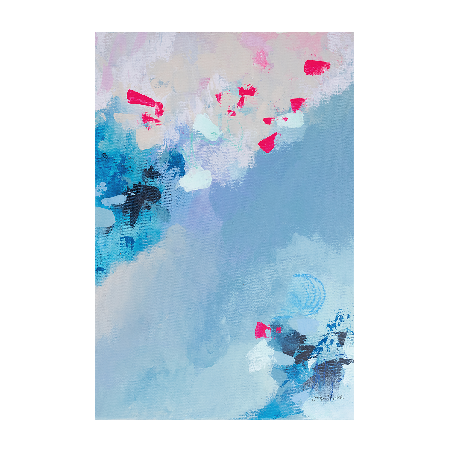 wall-art-print-canvas-poster-framed-Head in the Clouds, Style A , By Jocelyn Elizabeth-1