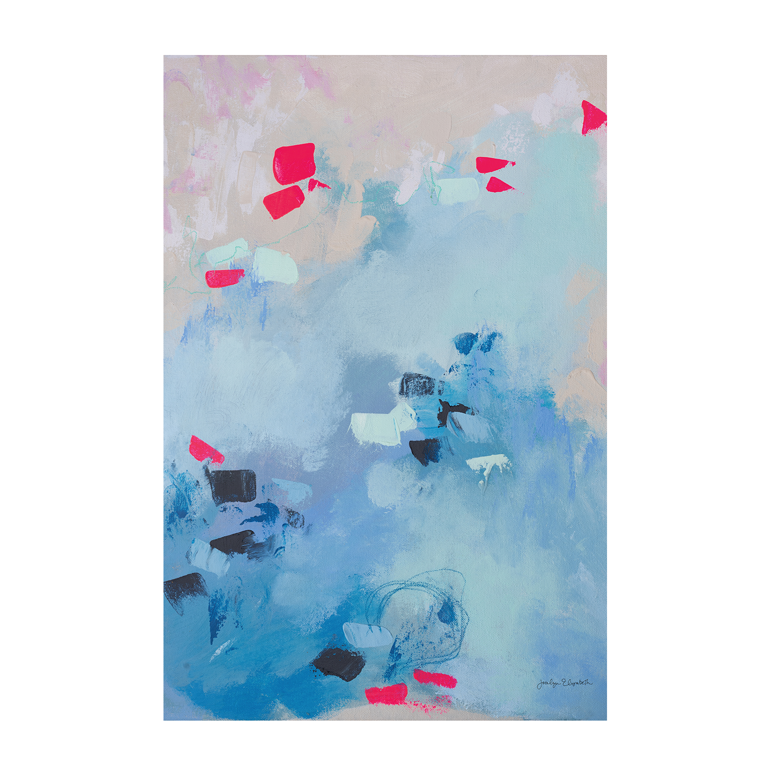 wall-art-print-canvas-poster-framed-Head in the Clouds, Style B , By Jocelyn Elizabeth-1