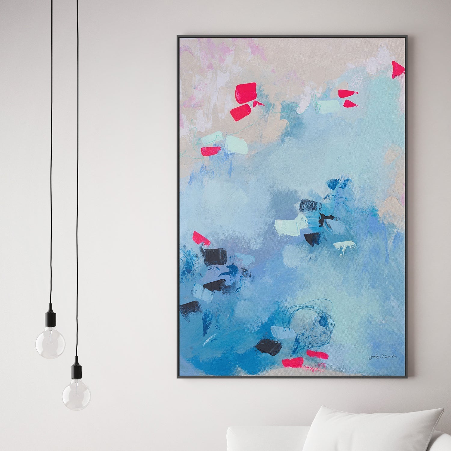 wall-art-print-canvas-poster-framed-Head in the Clouds, Style B , By Jocelyn Elizabeth-2