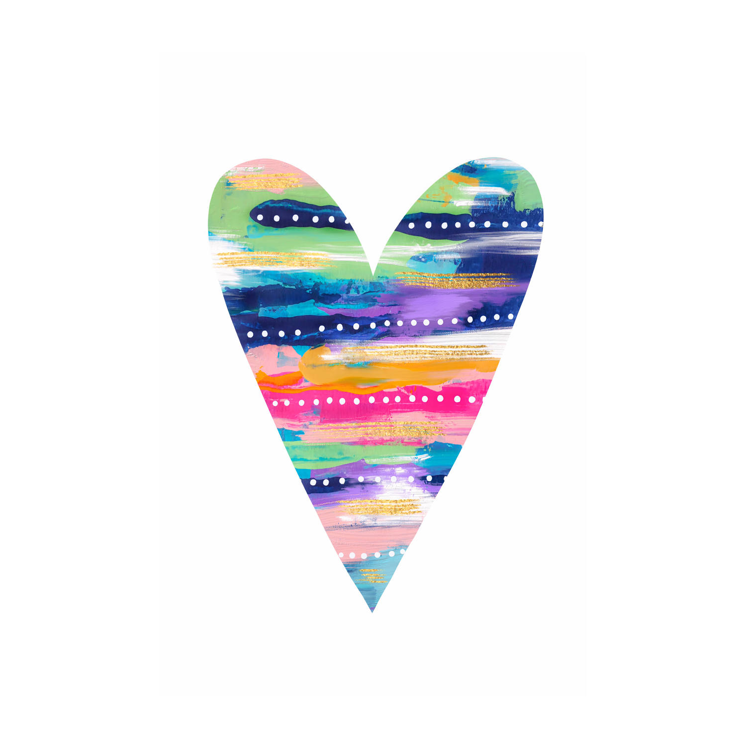 wall-art-print-canvas-poster-framed-Heart, Style B & C, Set of 2 , By Lisa Nohren-7