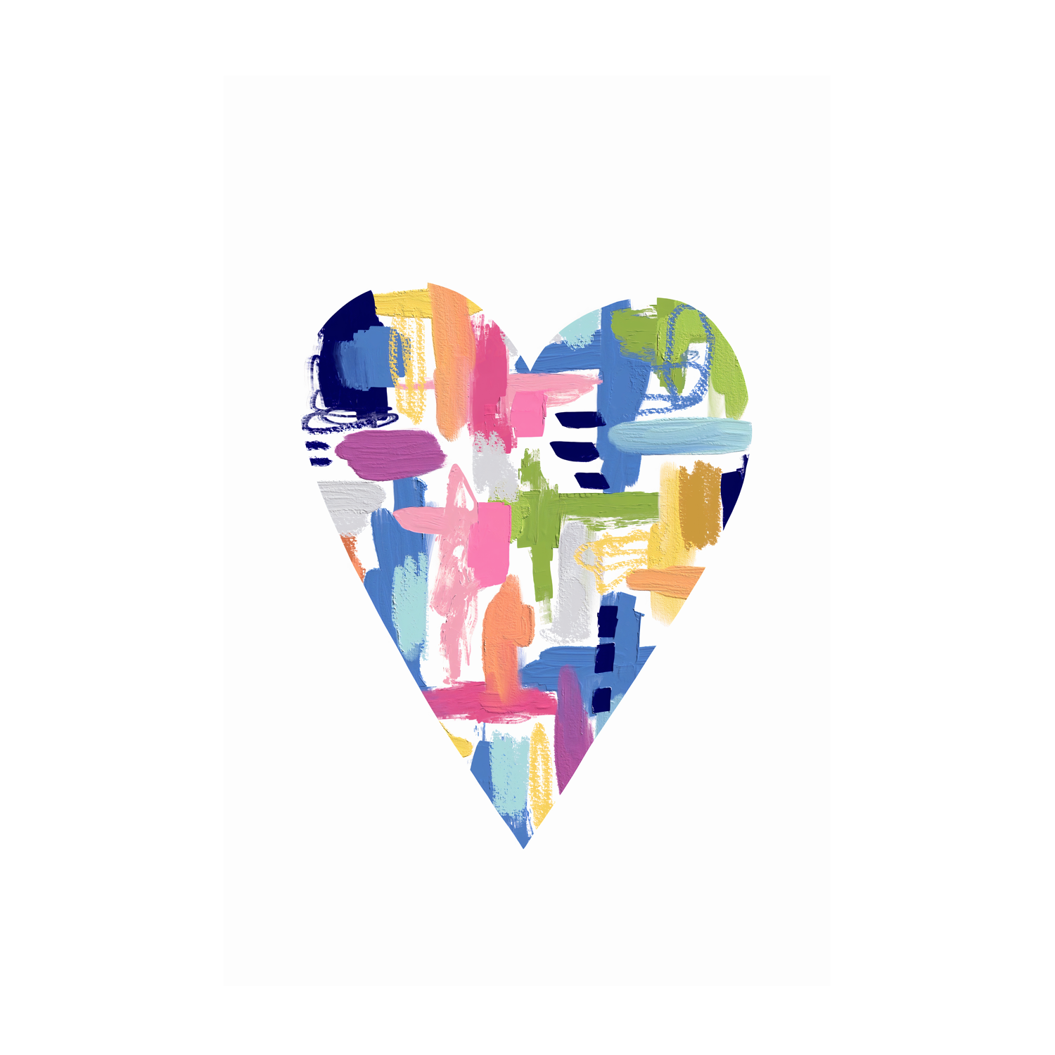 wall-art-print-canvas-poster-framed-Heart, Style B & C, Set of 2 , By Lisa Nohren-8
