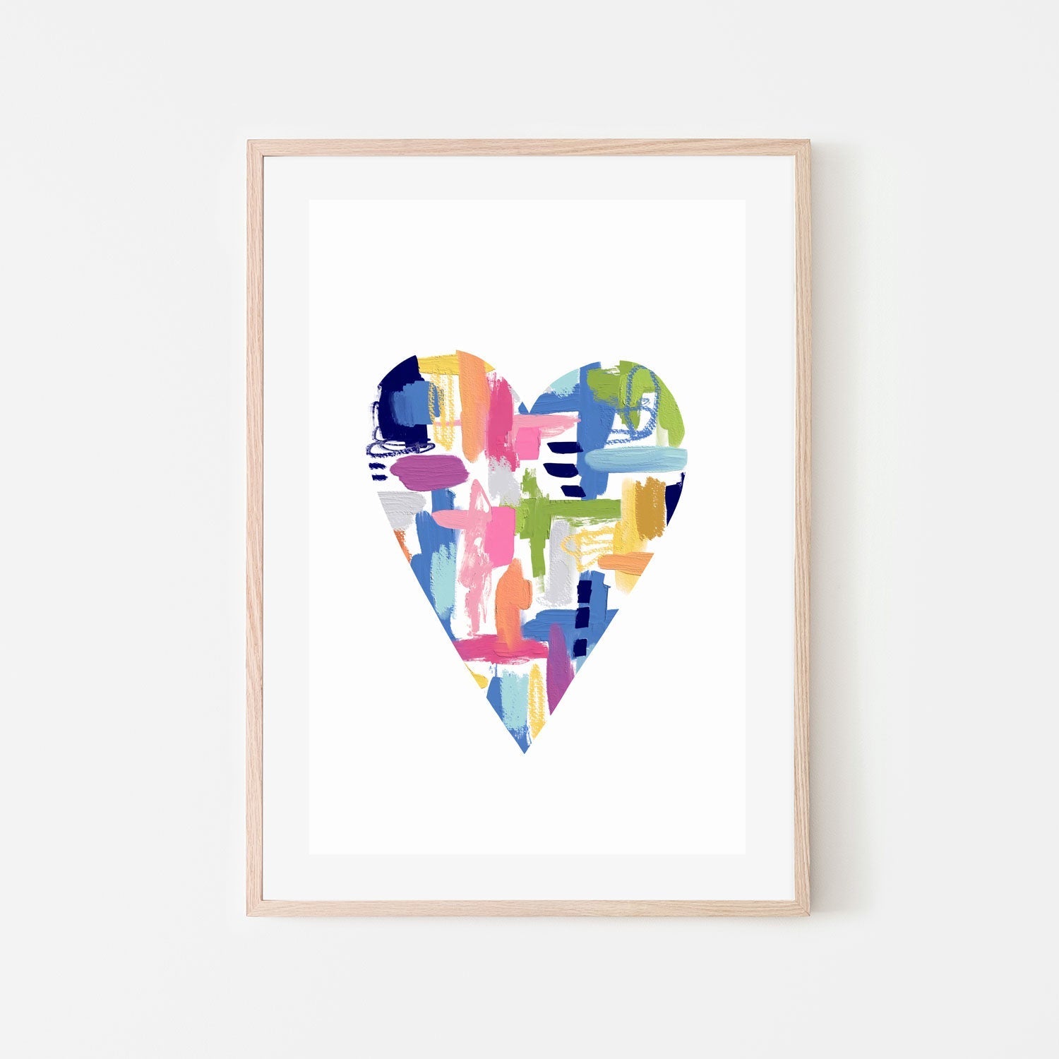wall-art-print-canvas-poster-framed-Heart, Style C , By Lisa Nohren-6