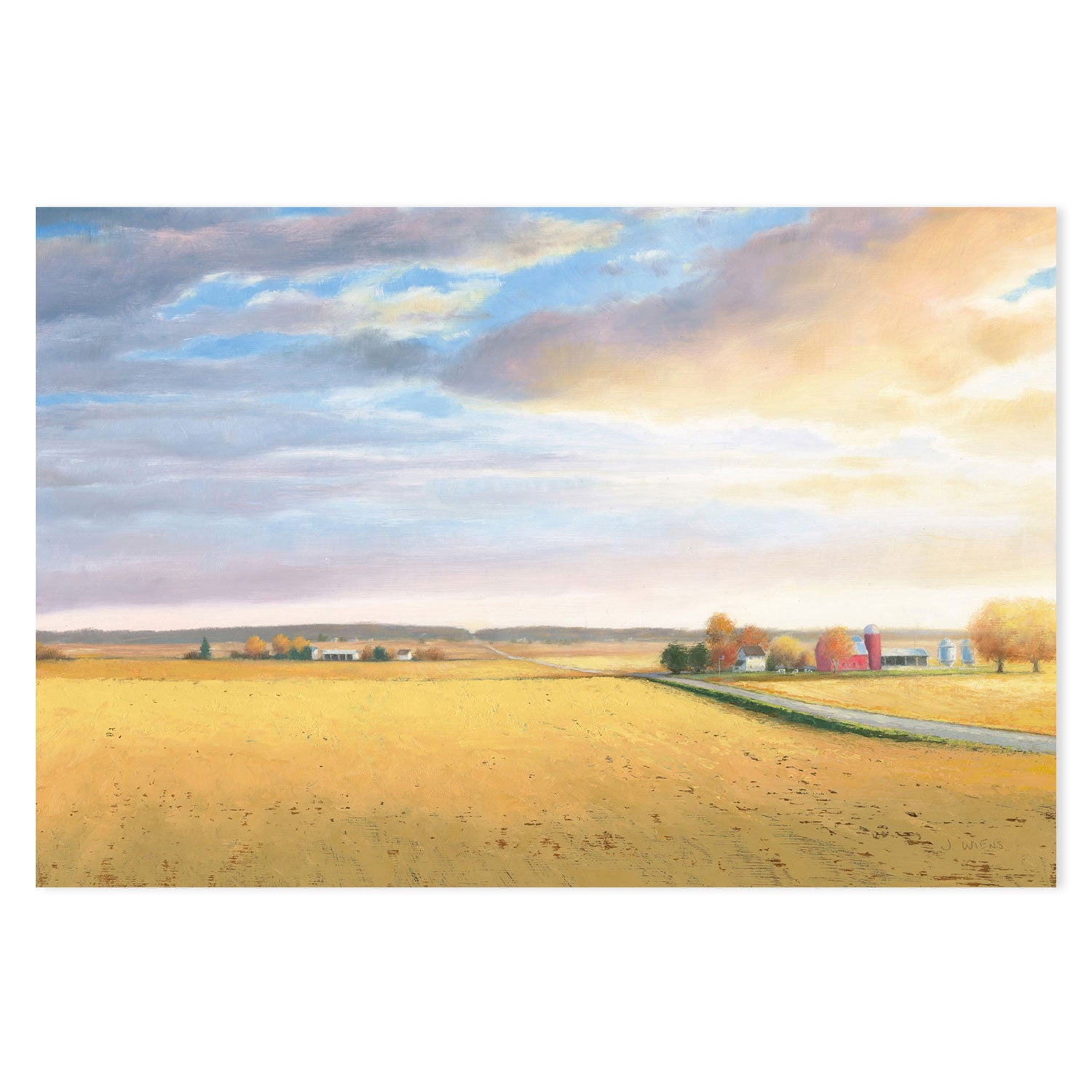wall-art-print-canvas-poster-framed-Heartland Landscape, Style A-by-James Wiens-Gioia Wall Art