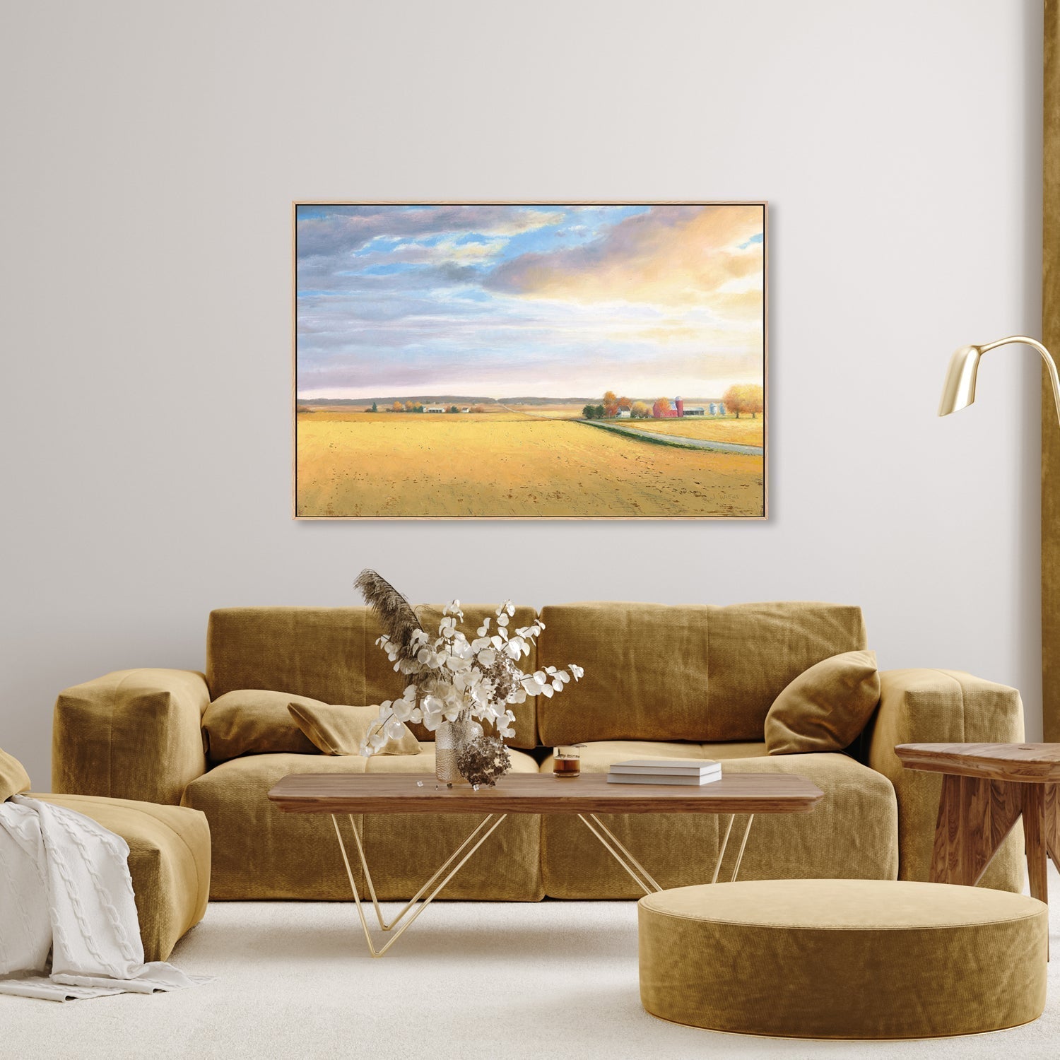 wall-art-print-canvas-poster-framed-Heartland Landscape, Style A-by-James Wiens-Gioia Wall Art
