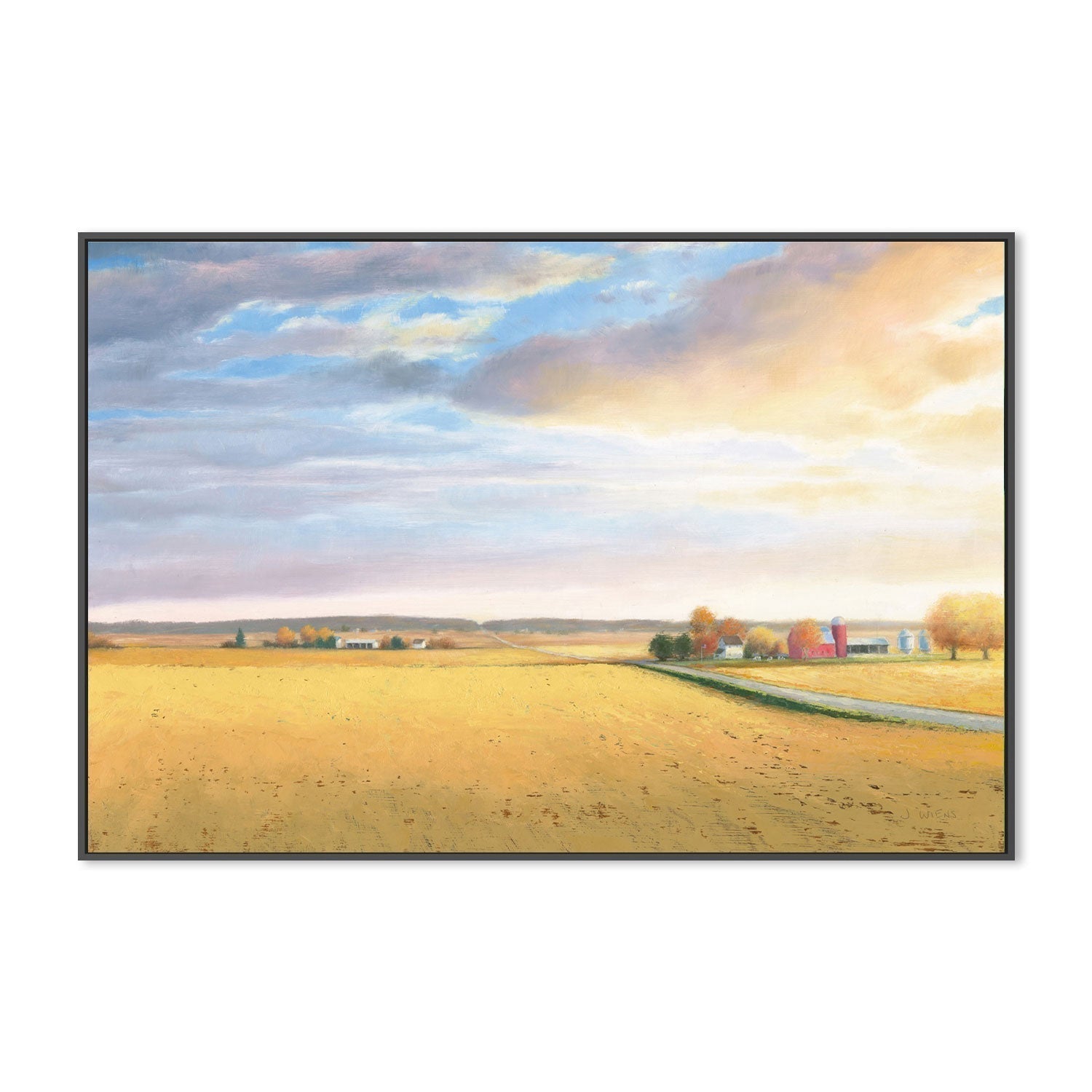 wall-art-print-canvas-poster-framed-Heartland Landscape, Style A-by-James Wiens-Gioia Wall Art