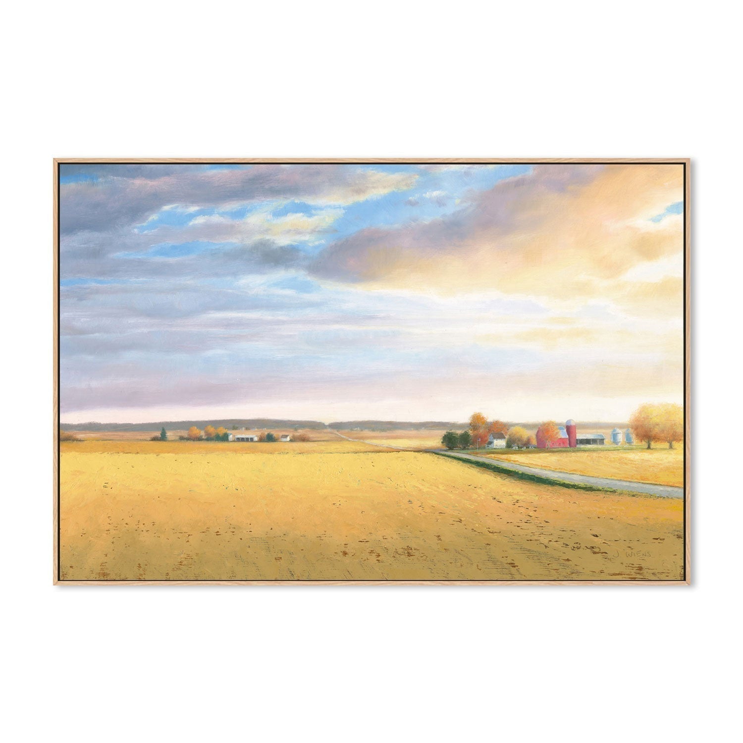 wall-art-print-canvas-poster-framed-Heartland Landscape, Style A-by-James Wiens-Gioia Wall Art
