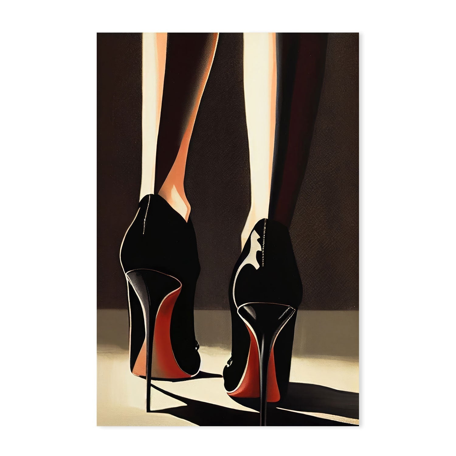 wall-art-print-canvas-poster-framed-Heels , By Treechild-GIOIA-WALL-ART