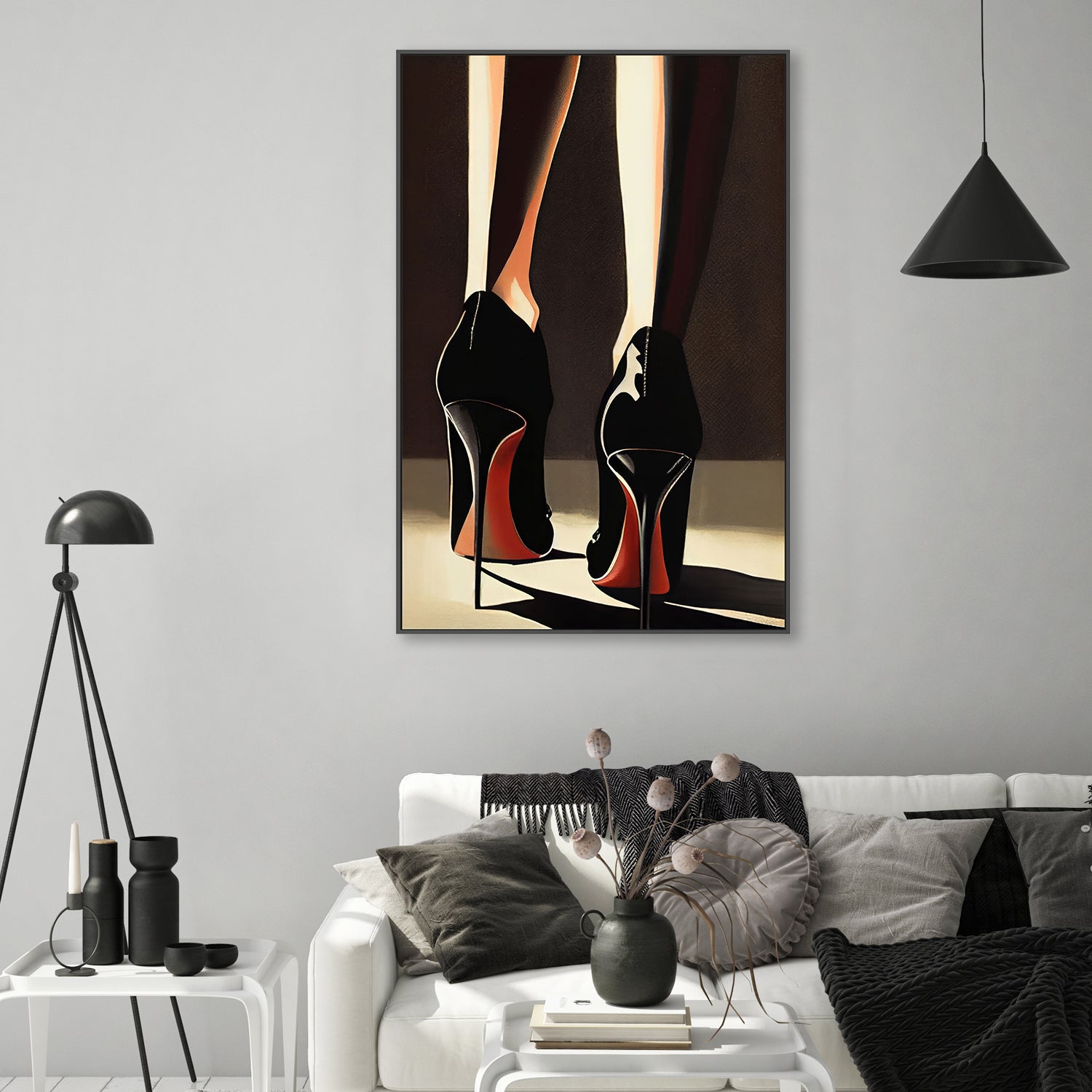 wall-art-print-canvas-poster-framed-Heels , By Treechild-GIOIA-WALL-ART