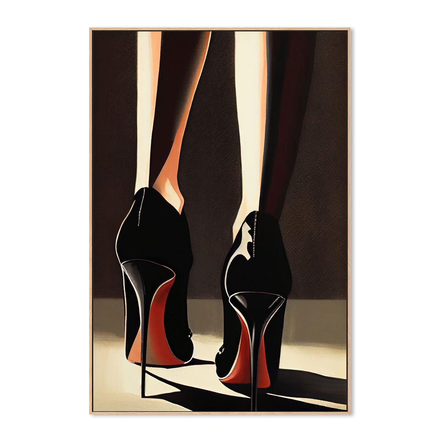 wall-art-print-canvas-poster-framed-Heels , By Treechild-GIOIA-WALL-ART