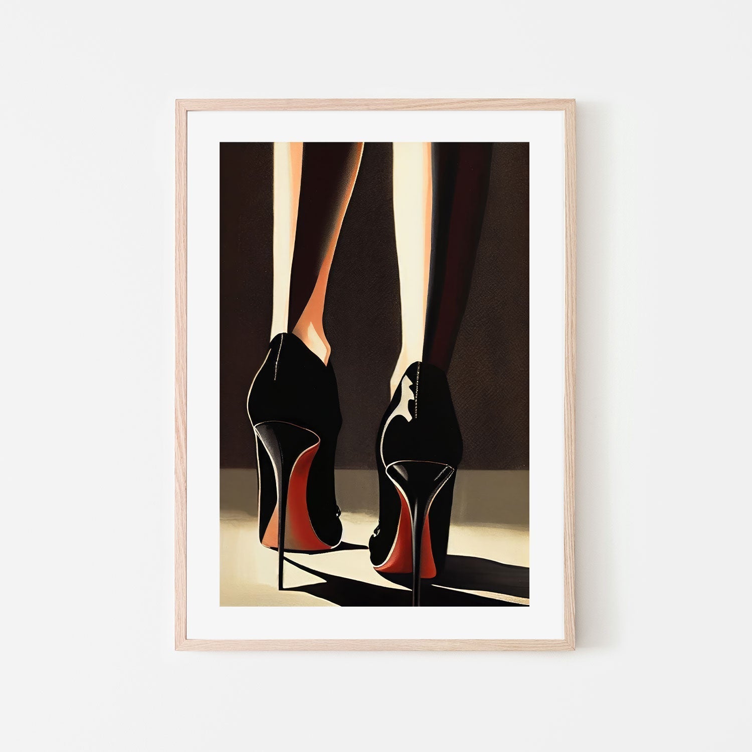 wall-art-print-canvas-poster-framed-Heels , By Treechild-GIOIA-WALL-ART