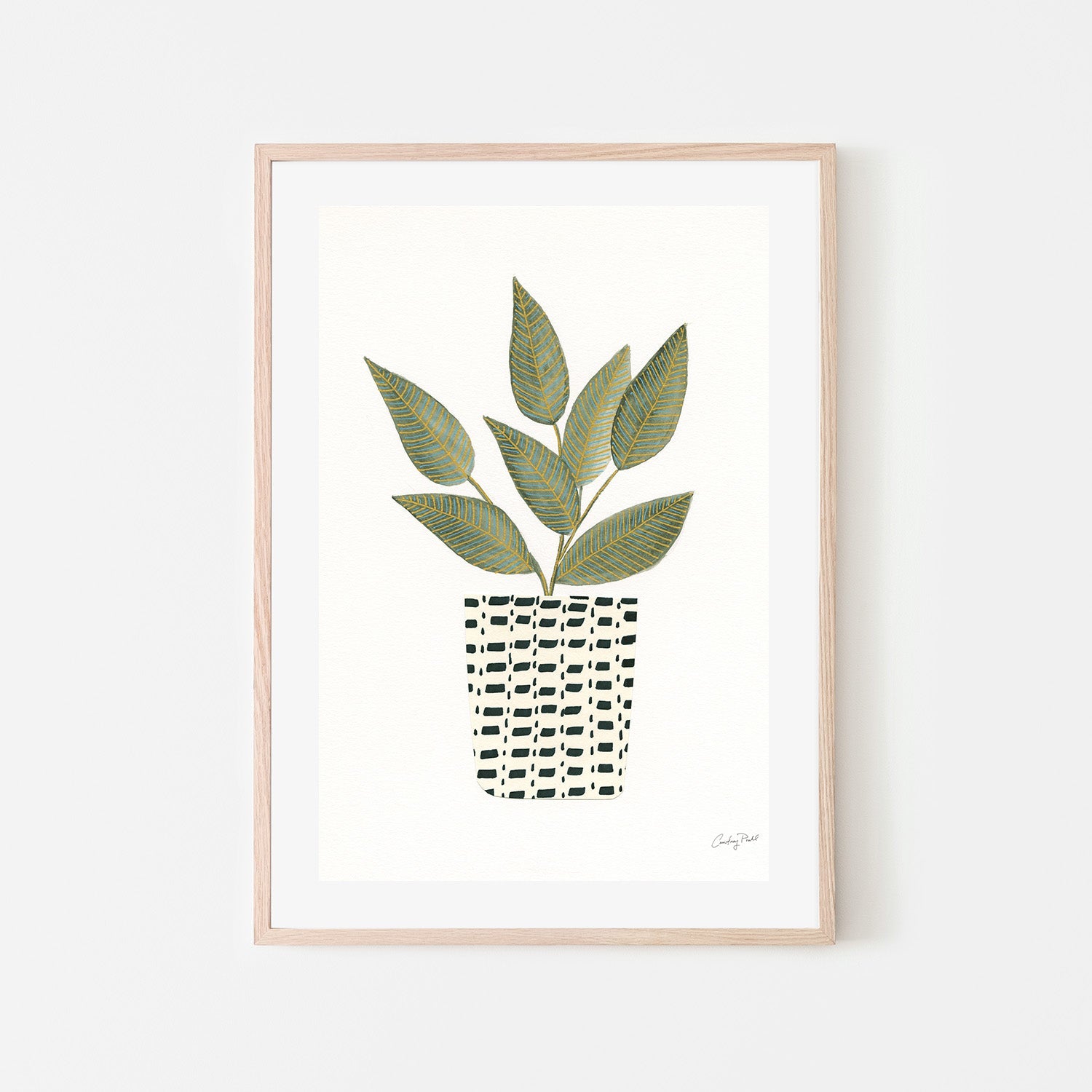 wall-art-print-canvas-poster-framed-Herb Garden, Style B , By Courtney Prahl-6