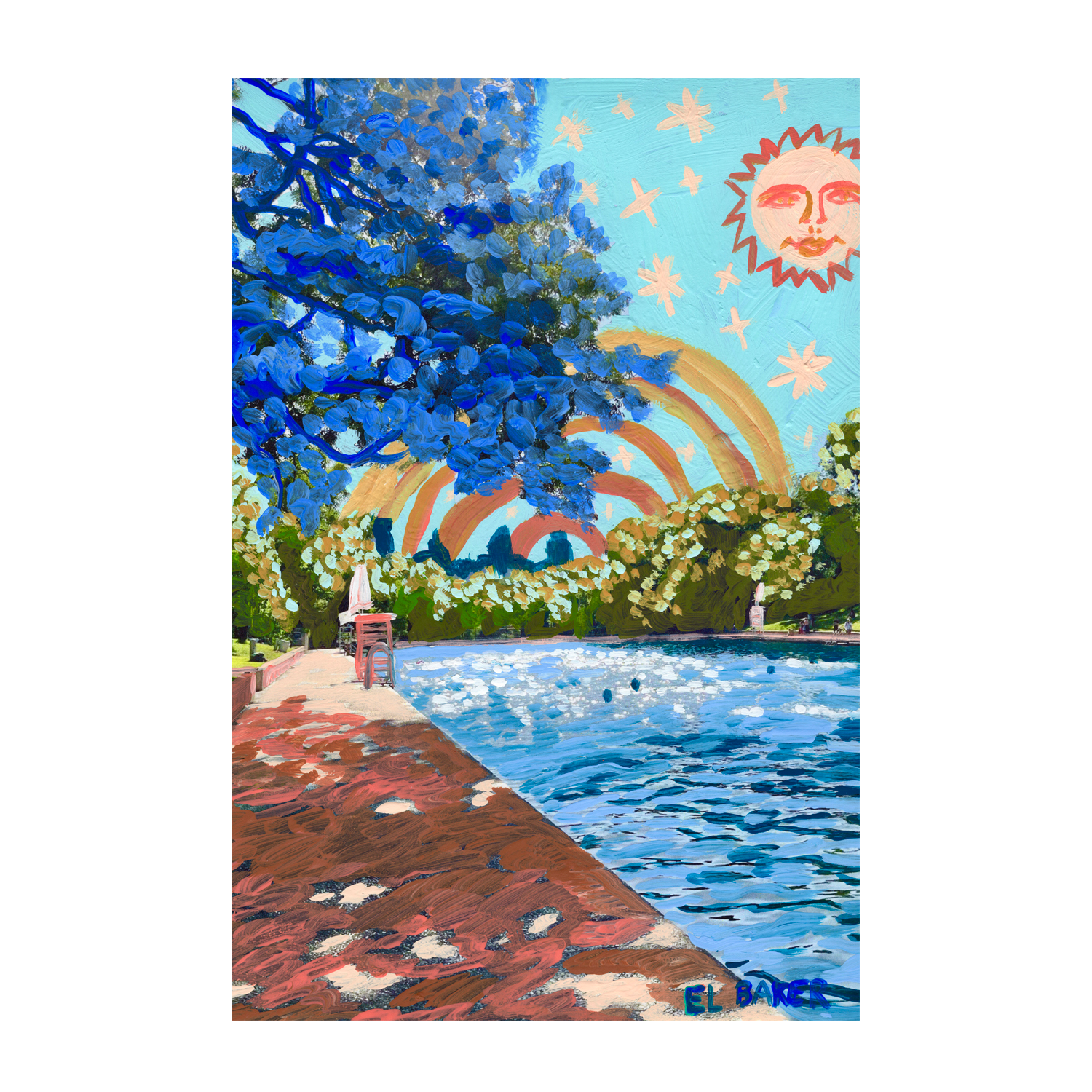 wall-art-print-canvas-poster-framed-Here Comes The Sun , By Eleanor Baker-1