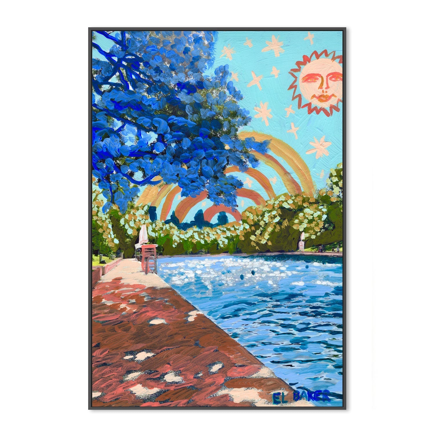 wall-art-print-canvas-poster-framed-Here Comes The Sun , By Eleanor Baker-3