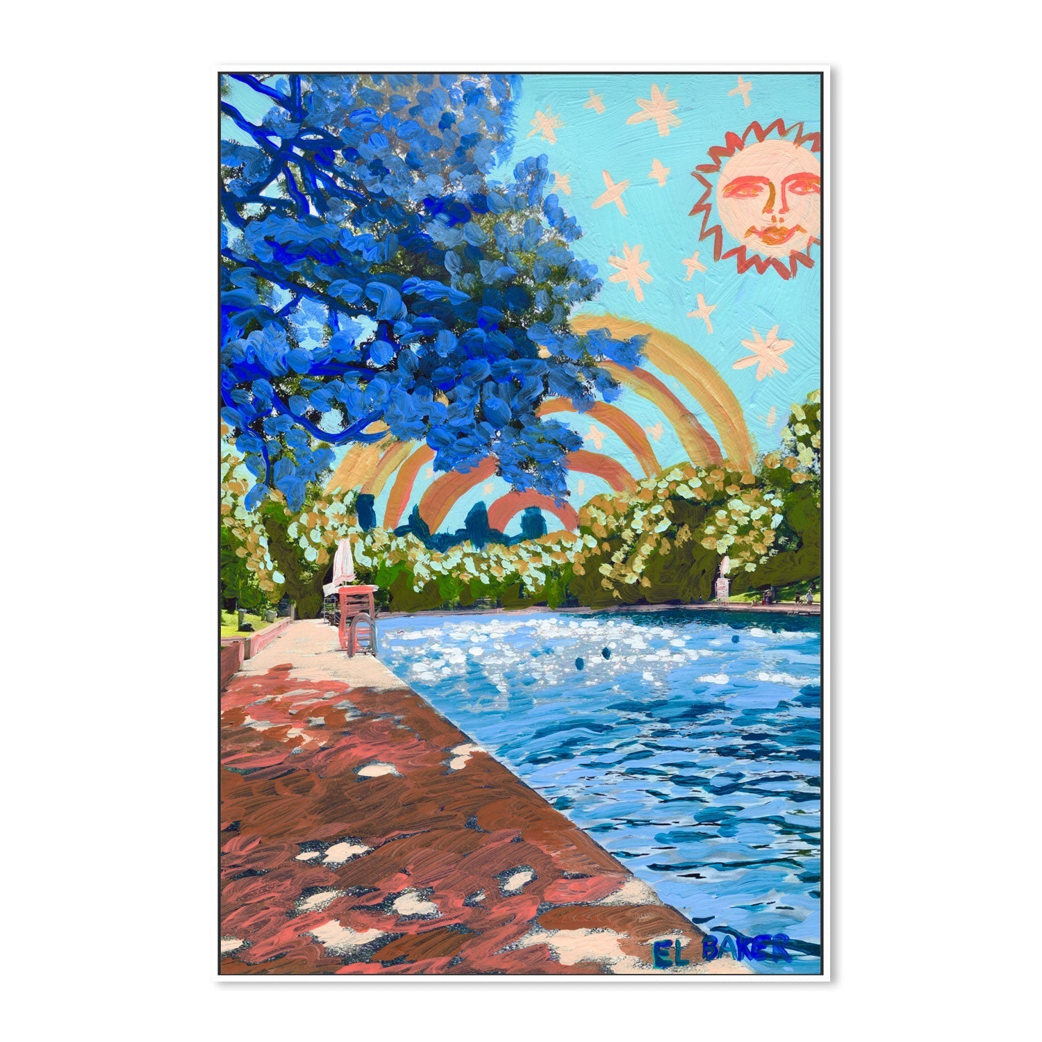 wall-art-print-canvas-poster-framed-Here Comes The Sun , By Eleanor Baker-5