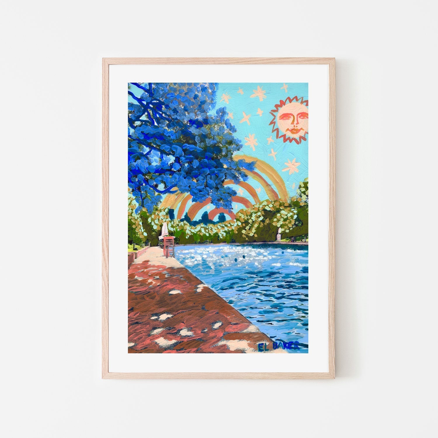 wall-art-print-canvas-poster-framed-Here Comes The Sun , By Eleanor Baker-6