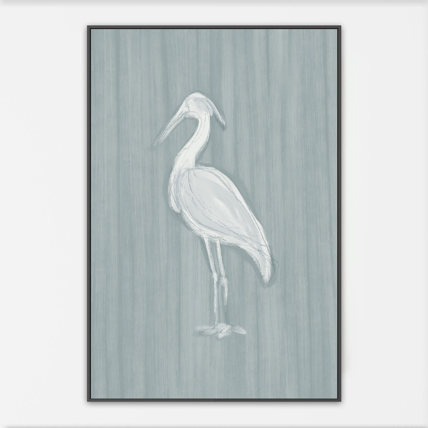 wall-art-print-canvas-poster-framed-Heron , By Jetty Home , By Jetty Home-3
