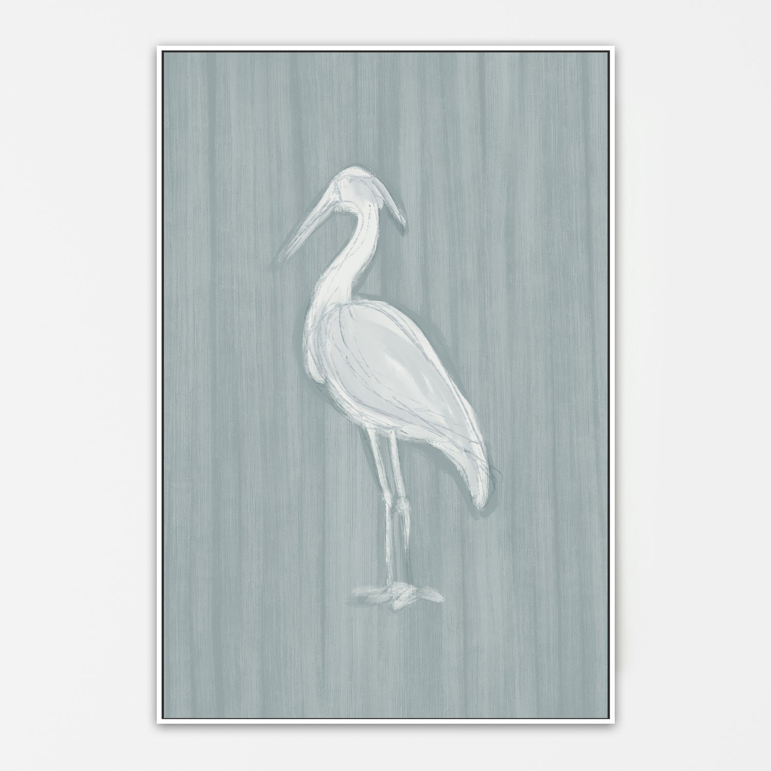 wall-art-print-canvas-poster-framed-Heron , By Jetty Home , By Jetty Home-5