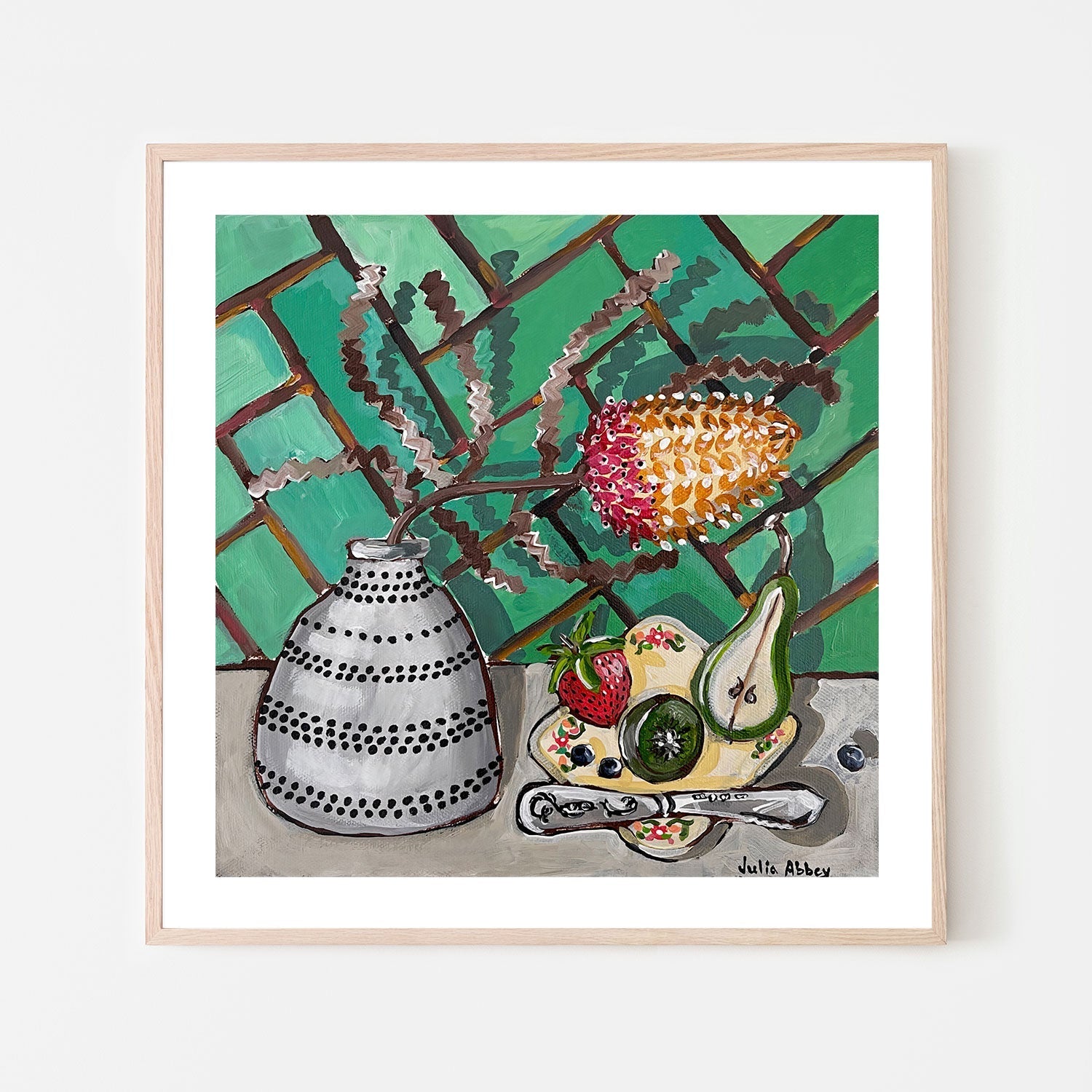 wall-art-print-canvas-poster-framed-Herringbone , By Julia Abbey-6