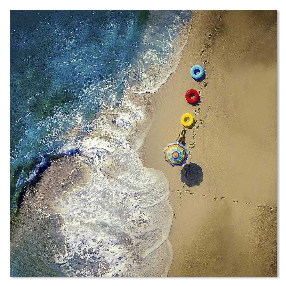 Hi Summer, by Ambra-Framed-Canvas-Print-Poster-Gioia Wall Art