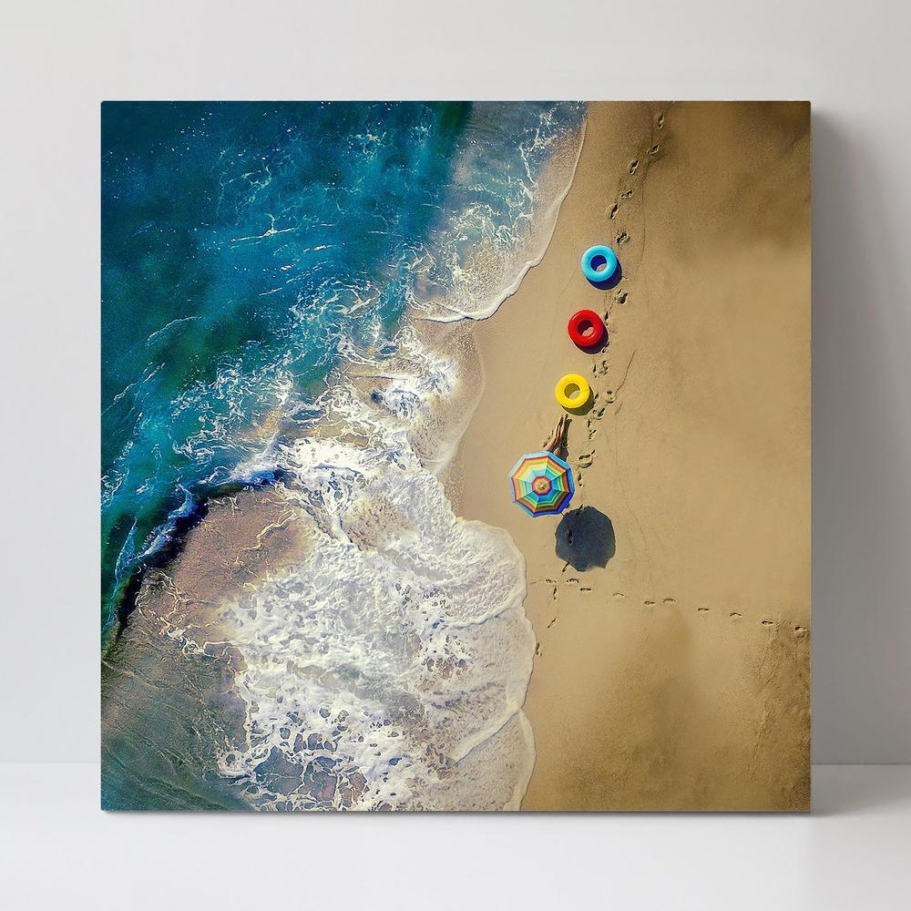 Hi Summer, by Ambra-Framed-Canvas-Print-Poster-Gioia Wall Art