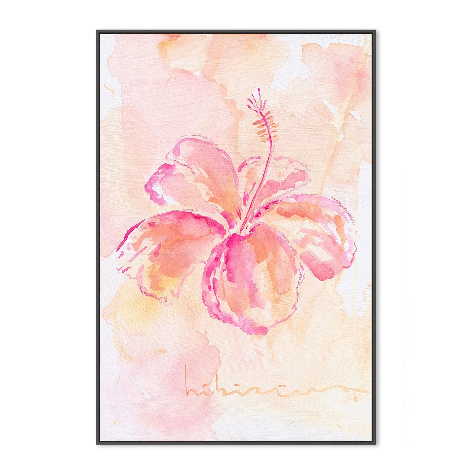 wall-art-print-canvas-poster-framed-Hibiscus , By Cass Deller-3