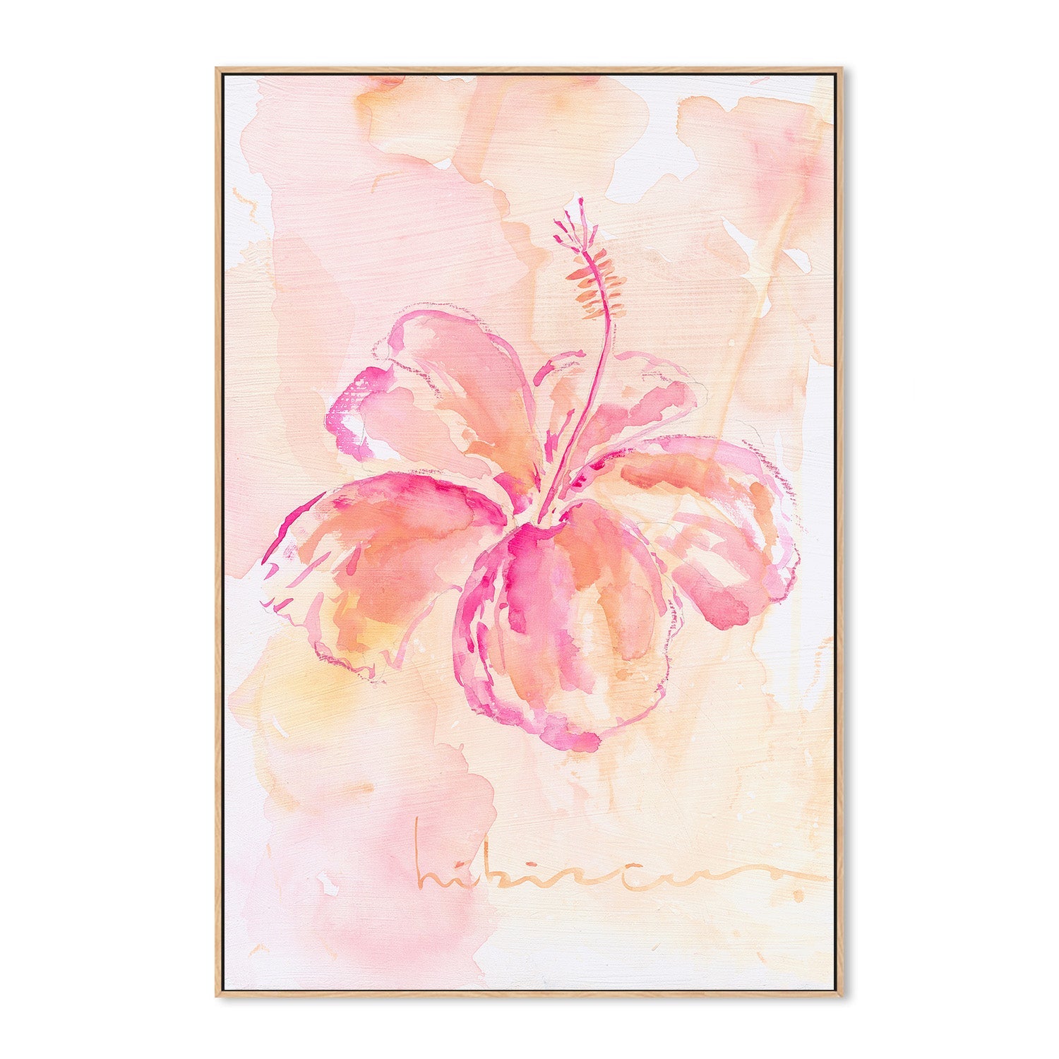 wall-art-print-canvas-poster-framed-Hibiscus , By Cass Deller-4