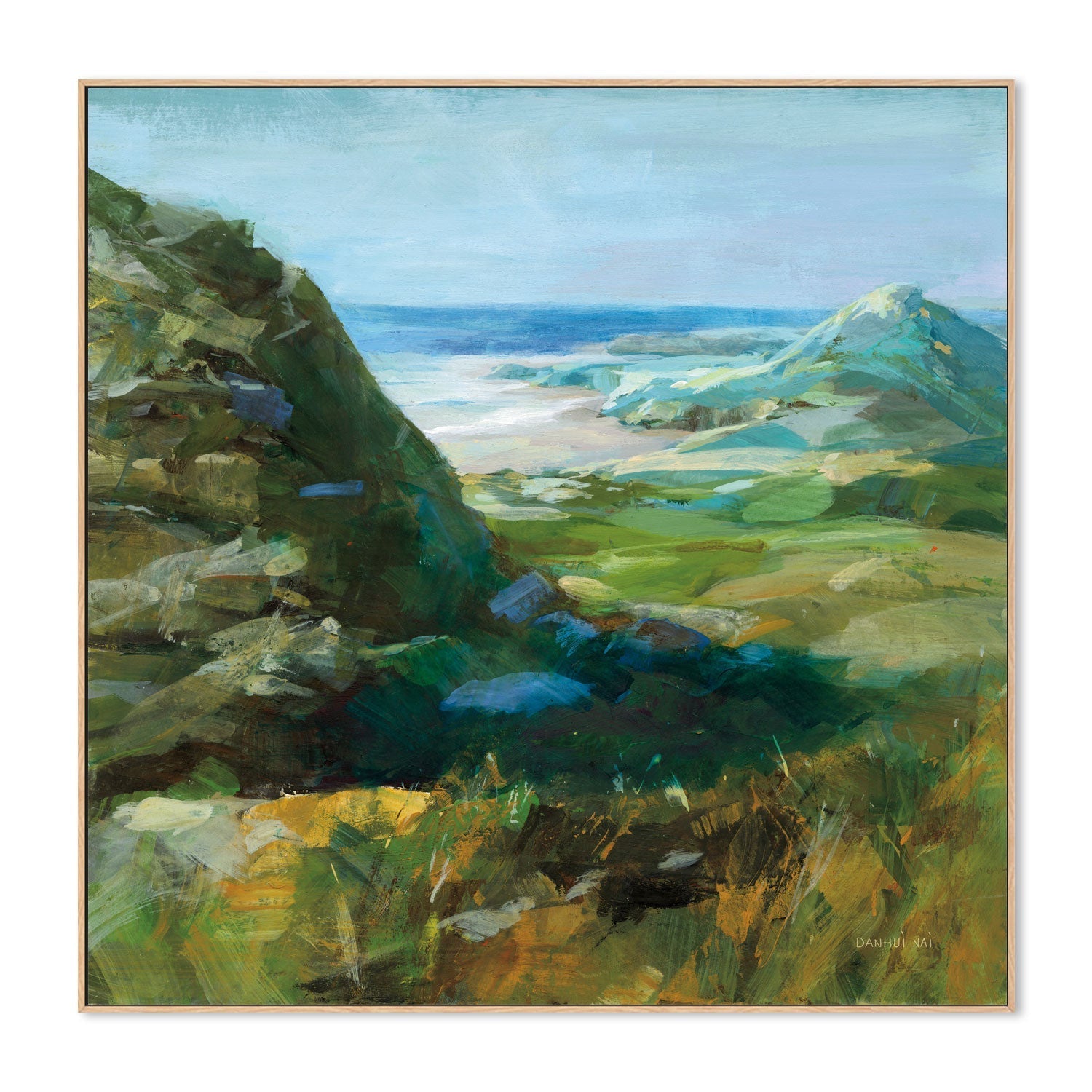 wall-art-print-canvas-poster-framed-Hidden Beach , By Danhui Nai-4