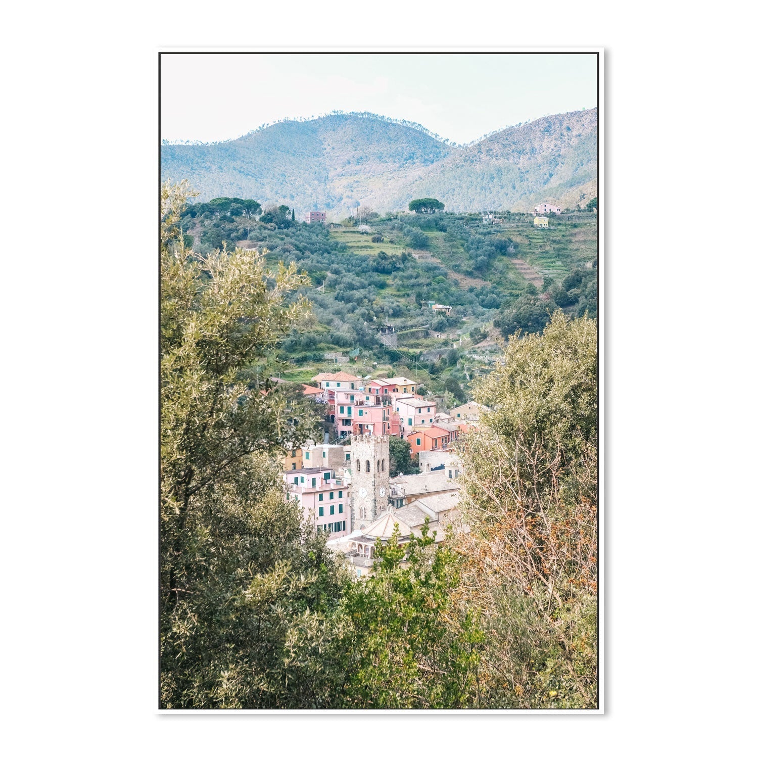 wall-art-print-canvas-poster-framed-Hidden Villages, Cinque Terre, Italy , By Leggera Studio-GIOIA-WALL-ART