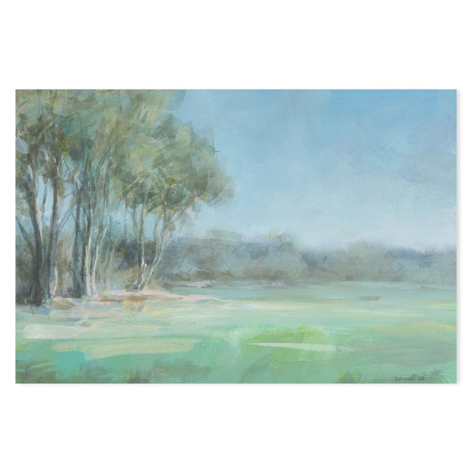 wall-art-print-canvas-poster-framed-High Summer Field-by-Danhui Nai-Gioia Wall Art