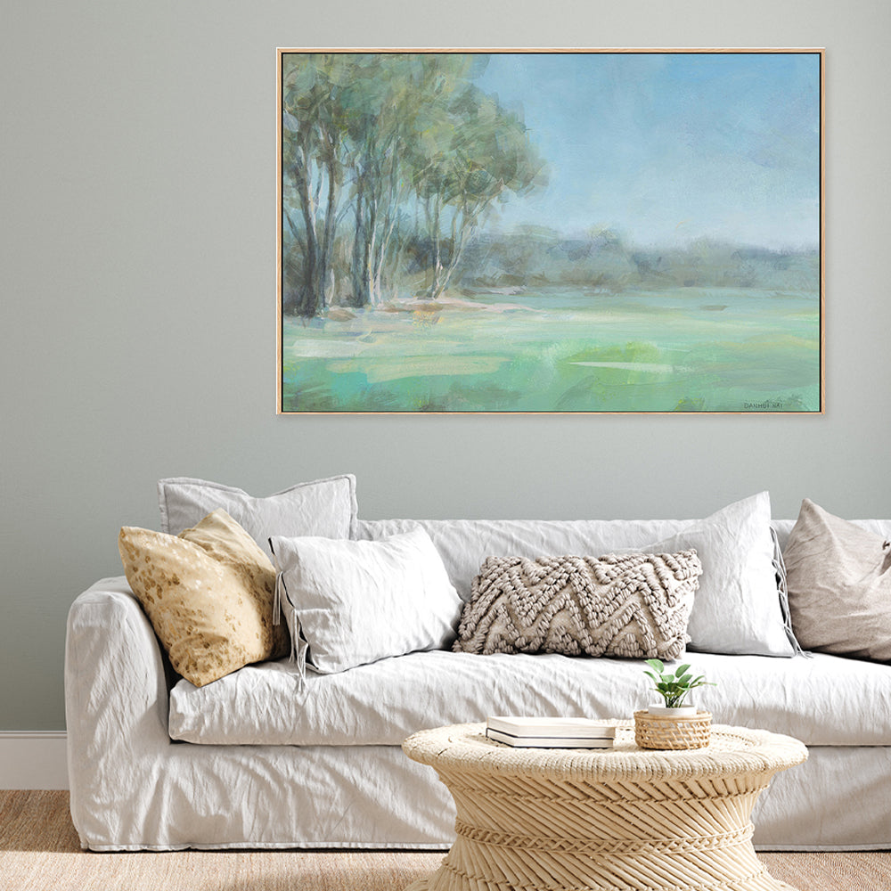 wall-art-print-canvas-poster-framed-High Summer Field-by-Danhui Nai-Gioia Wall Art