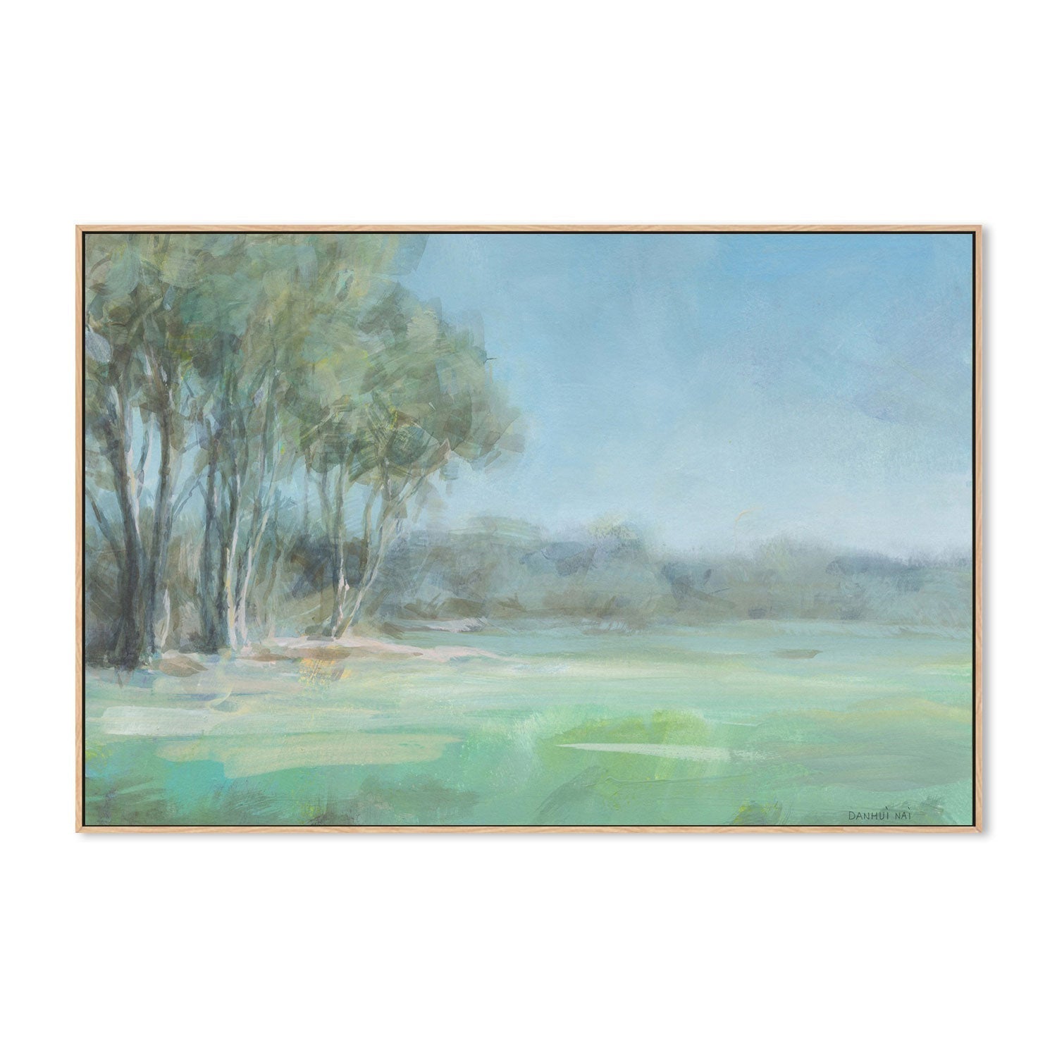 wall-art-print-canvas-poster-framed-High Summer Field-by-Danhui Nai-Gioia Wall Art
