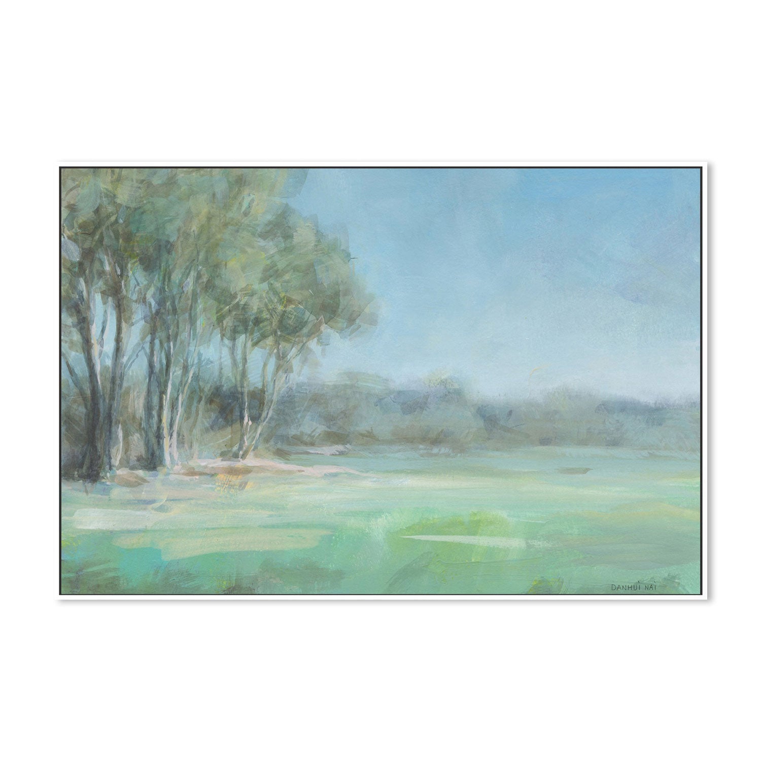 wall-art-print-canvas-poster-framed-High Summer Field-by-Danhui Nai-Gioia Wall Art