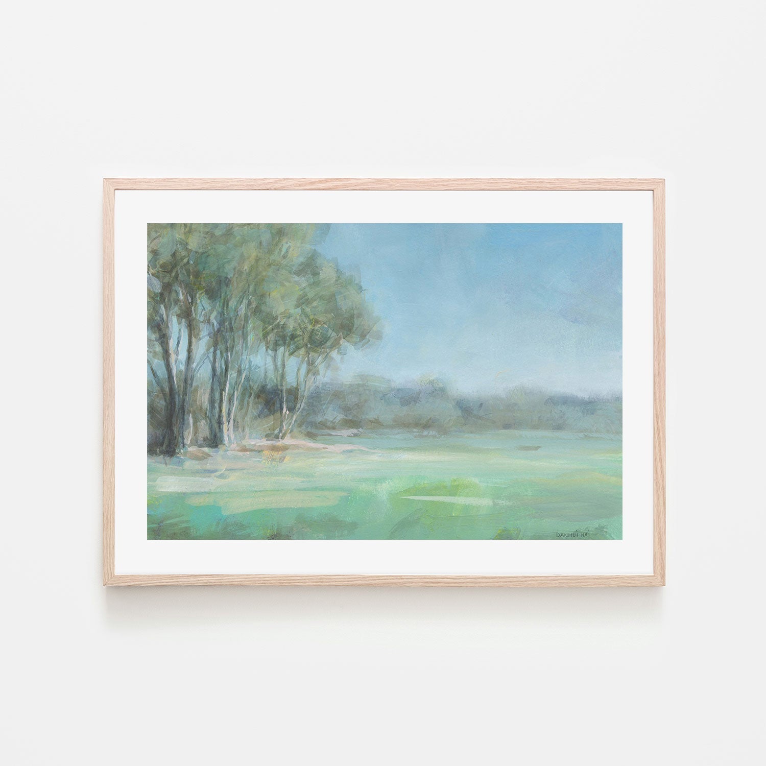 wall-art-print-canvas-poster-framed-High Summer Field-by-Danhui Nai-Gioia Wall Art